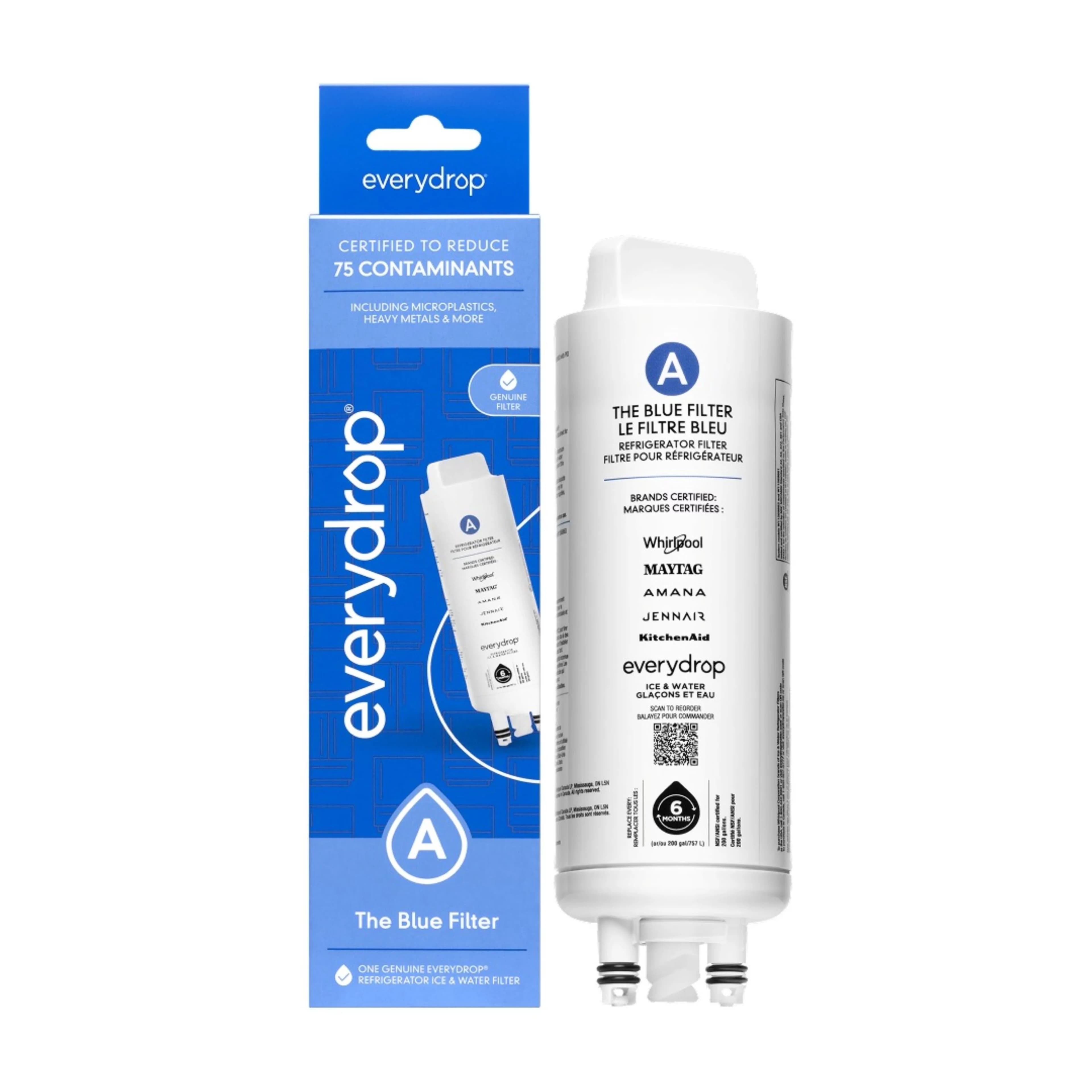 Durable Water Filtration with Filter Change Indicator, Single-Pack - Brand Model D8020D