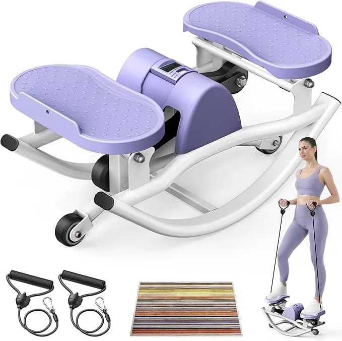 Professional Home Gym with Purple - Purple Plastic Compact - Long-Lasting Performance Model A584D0