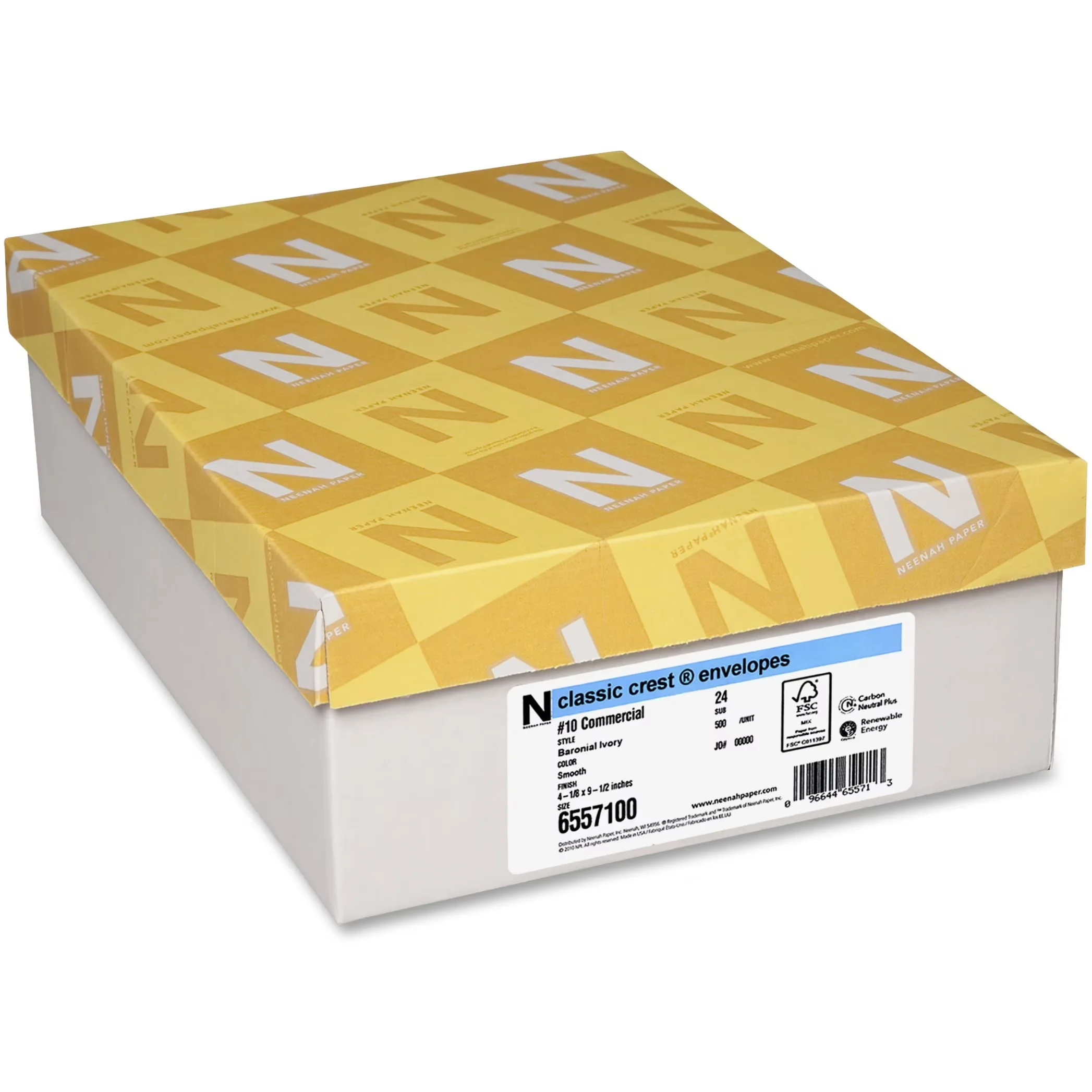 Moving Durable with FSC Certified, Lignin-free and acid-free, 500 / Box - Baronial Ivory Model 68DCE9