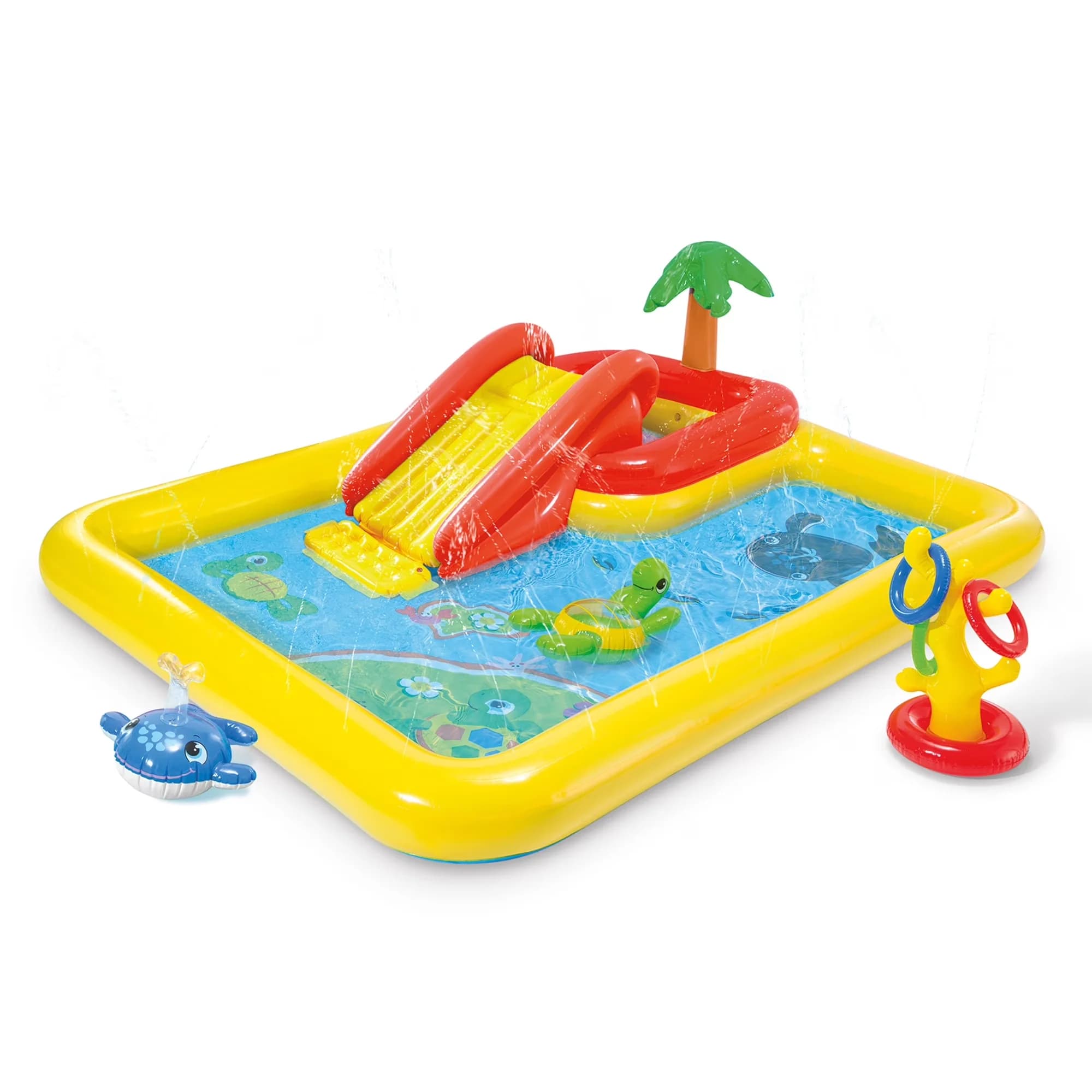 Versatile Inflatable Pool with Ocean Play Center - Standard Series Model 0A14D1