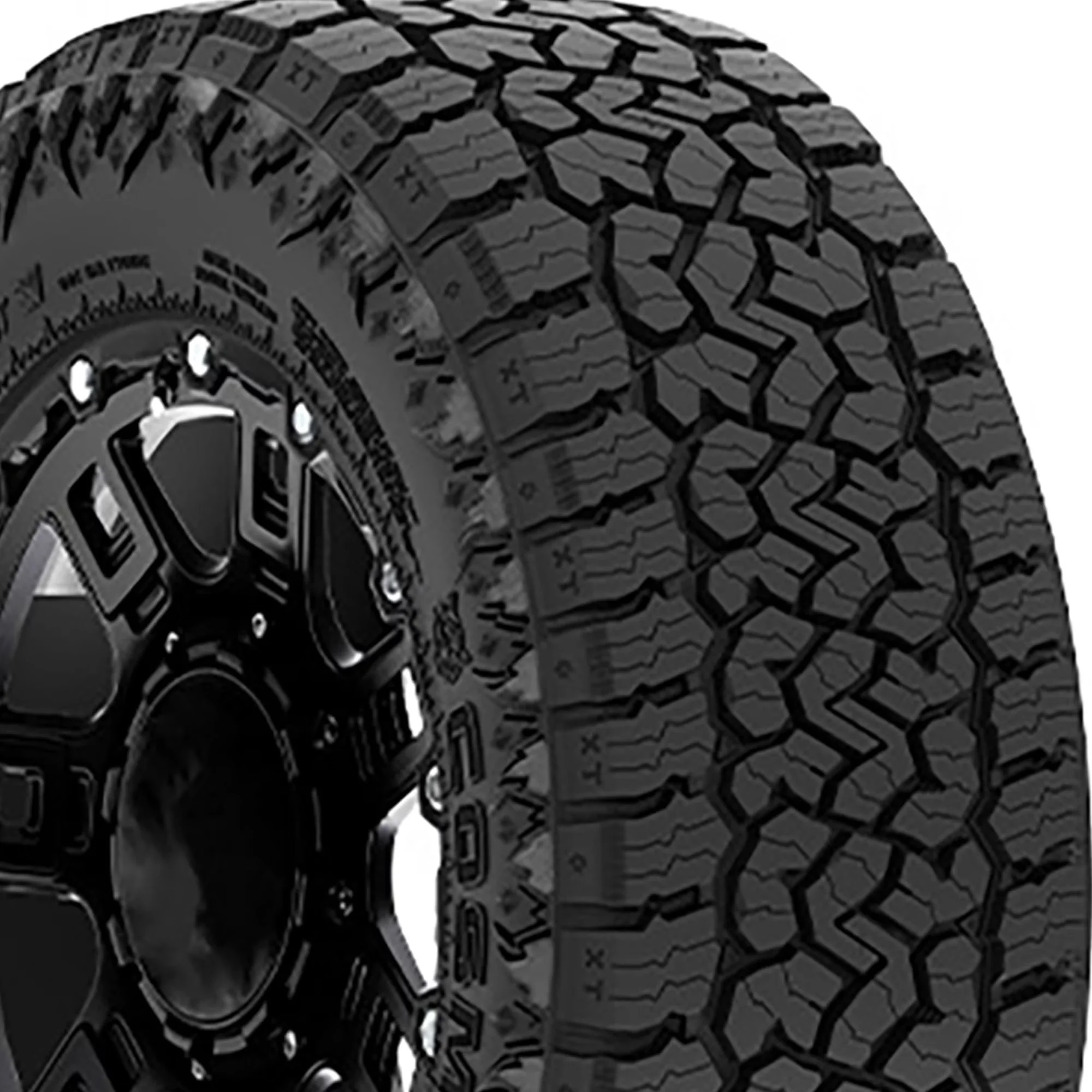 Professional Truck Tire with Fits Multiple Makes And Models, Sidewall style: Black Sidewall - Model B2D8A6