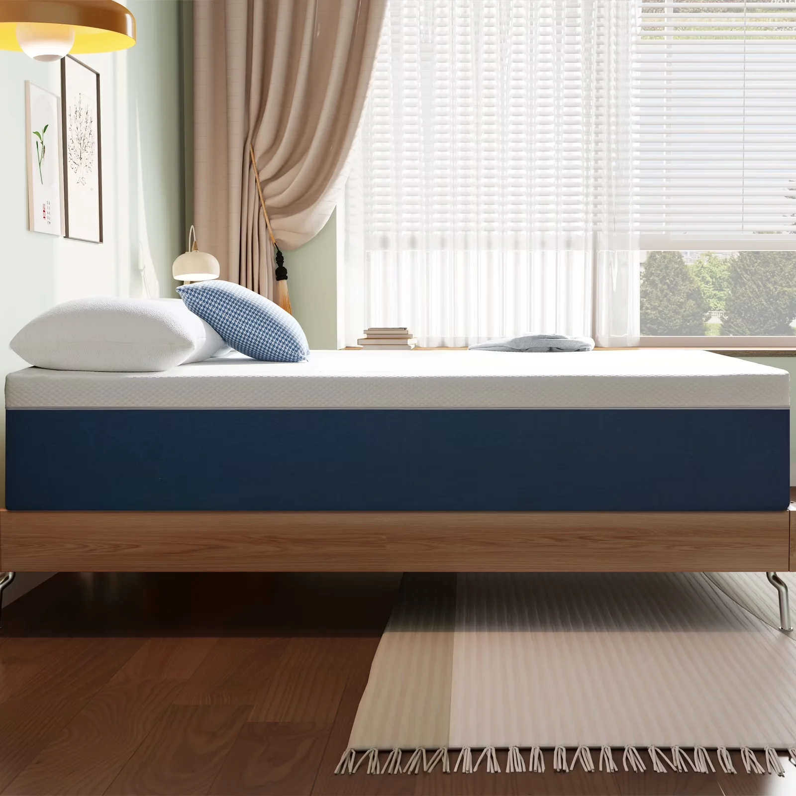Mattresses Accessory Versatile with Mattress-In-A-Box, Stain Resistant - Foam Model FE9FA4
