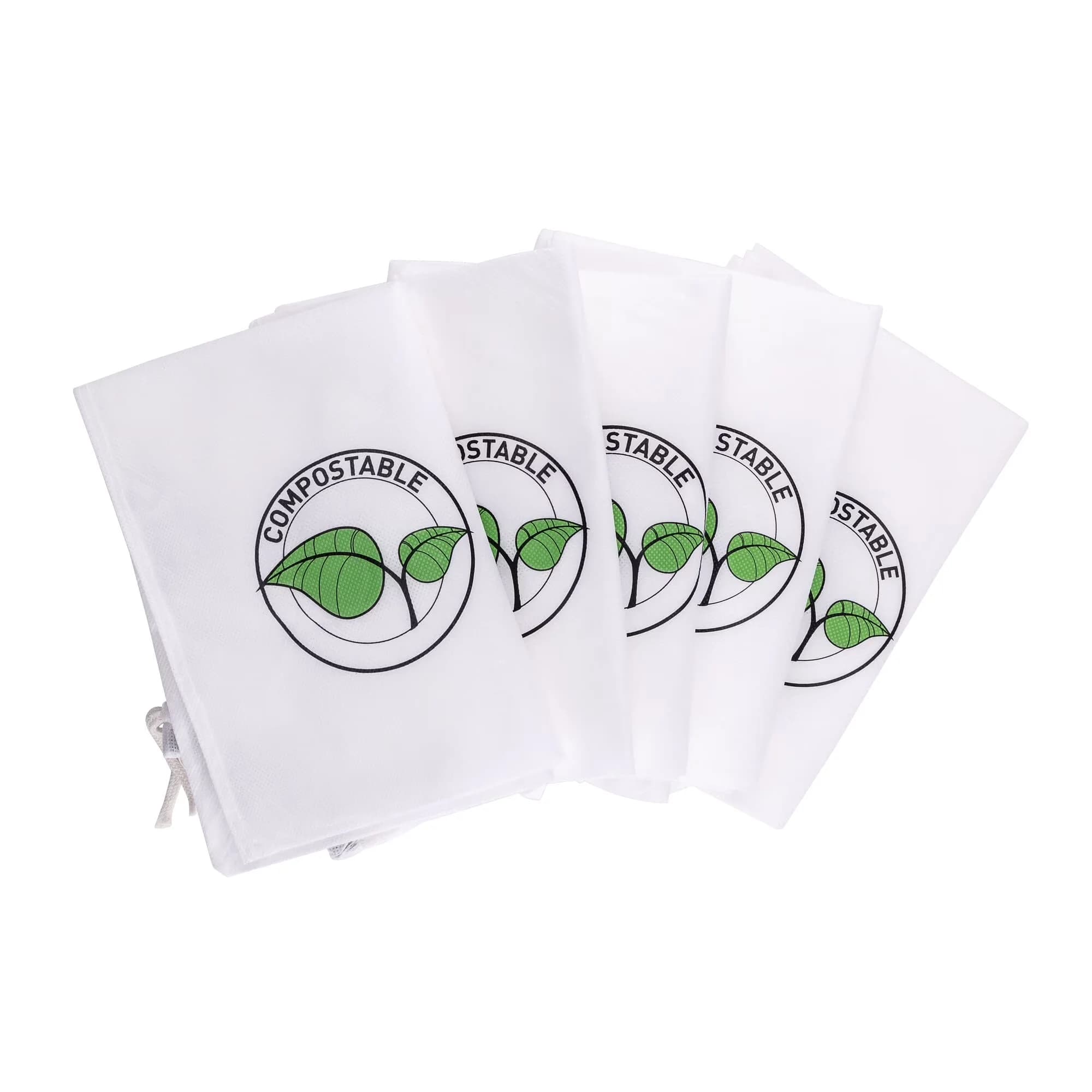 Compact Leaf Blower with BV-008 Disposable Vac Bags, Includes (5) Disposable Bags - Model DA9BD0