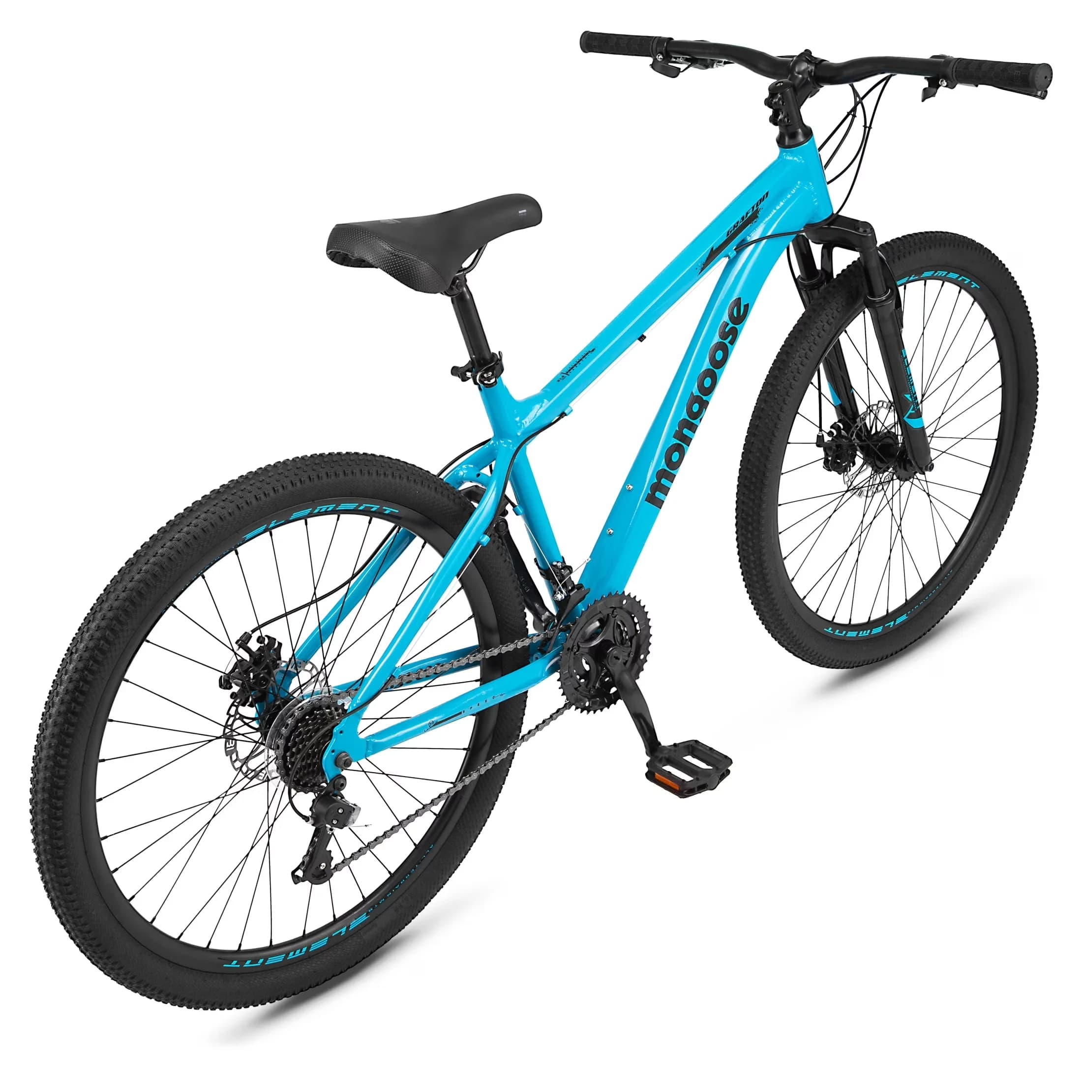 Versatile Mountain Bike with Adjustable Seat Height, Blue, 21 Speed - Blue Model 8FD01C