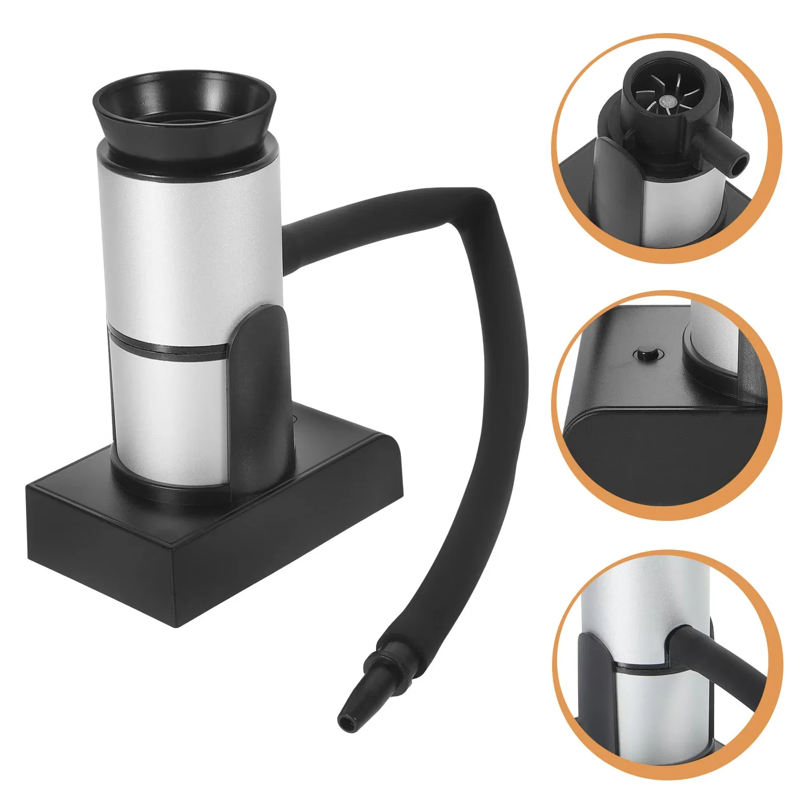 Innovative Smoker with Water Smoker, Smoke Generators - Silver Plastic Model 00B0F5