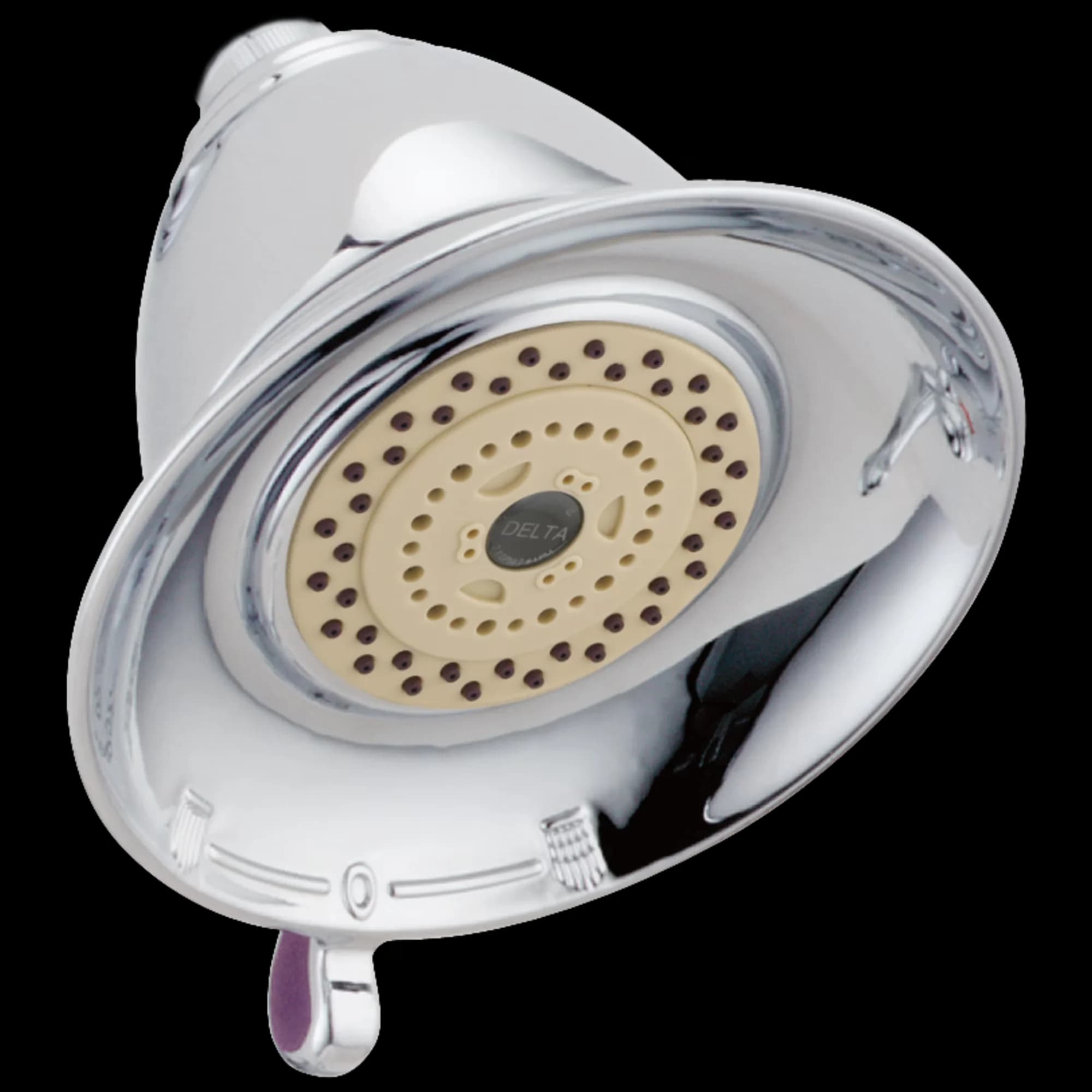 Stylish Shower Head with Three Spray Functions, 3-Spray Premium in Chrome - Model A89041