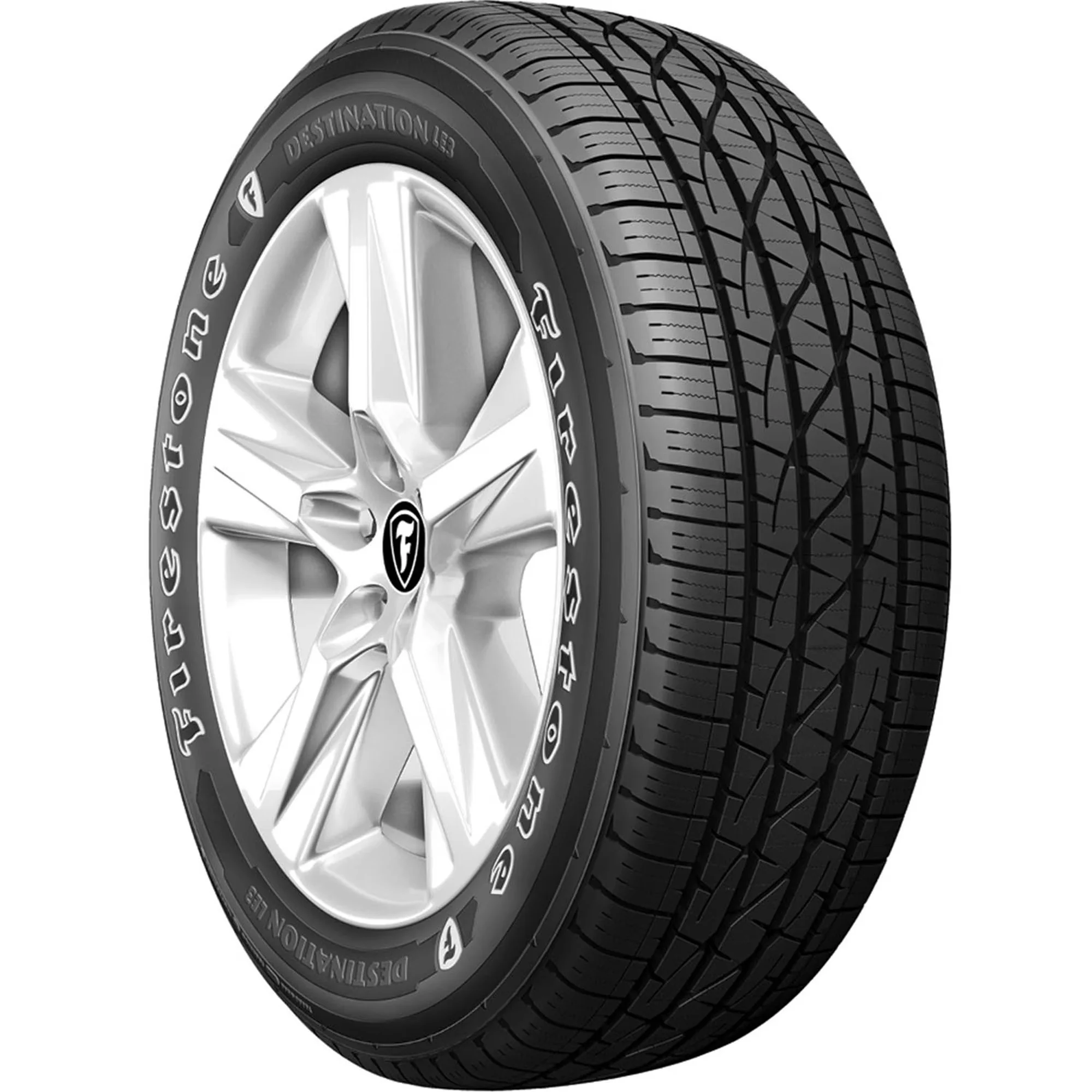 Durable Car Tire with Fits Multiple Makes And Models - LE3 - Quality Construction Model 440546