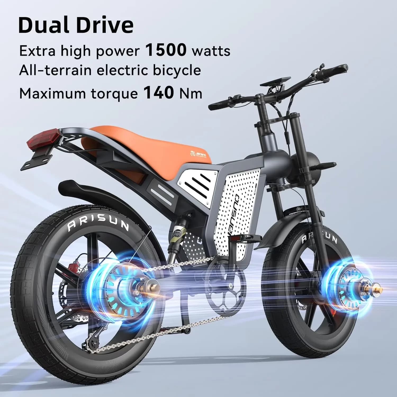 Electric Bike Professional with Battery, 1500W, 48V - X60 - Professional Series Model 6C7628