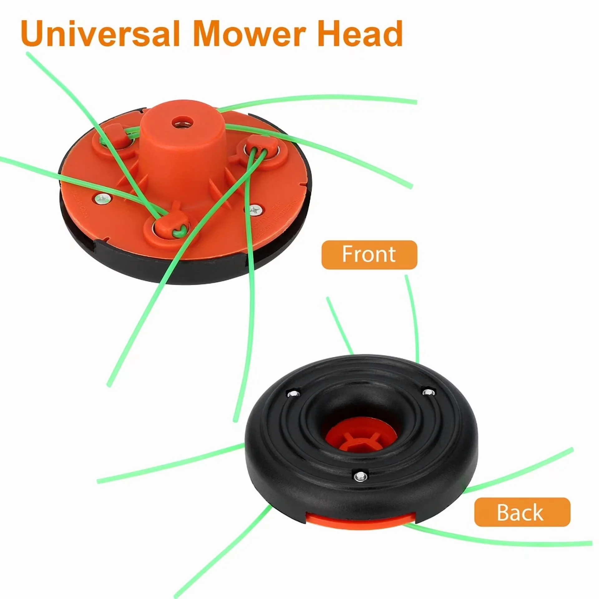 Premium Replacement Parts Accessory with Universal Replace Trimmer Head for Garden - Model F5AD3E