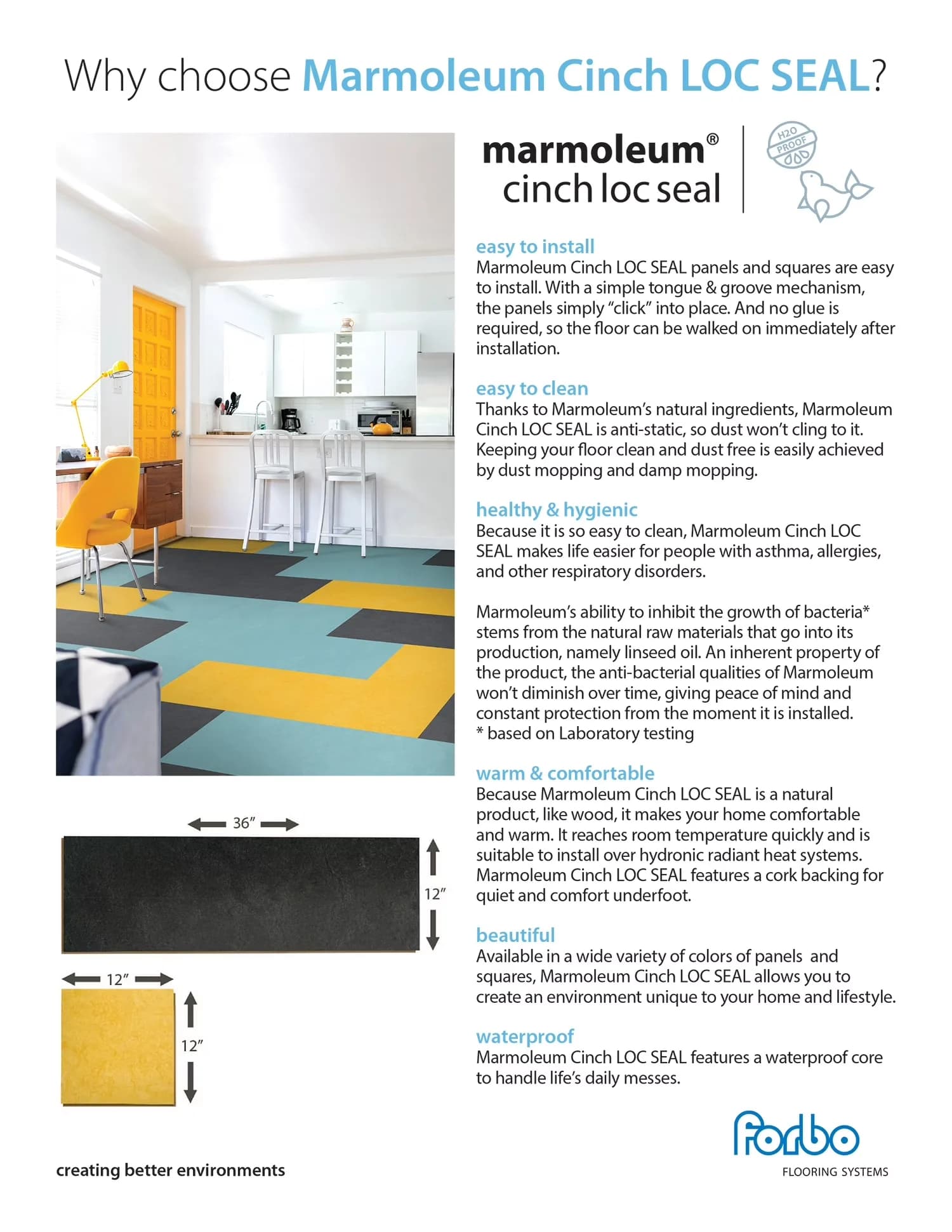 Durable Grey Vinyl Flooring Vinyl Plank Flooring with Easy Installation, Easy To Clean, Eco-Friendly - Bleekerstreet 11.81" x 35.43" Model ECF9D2