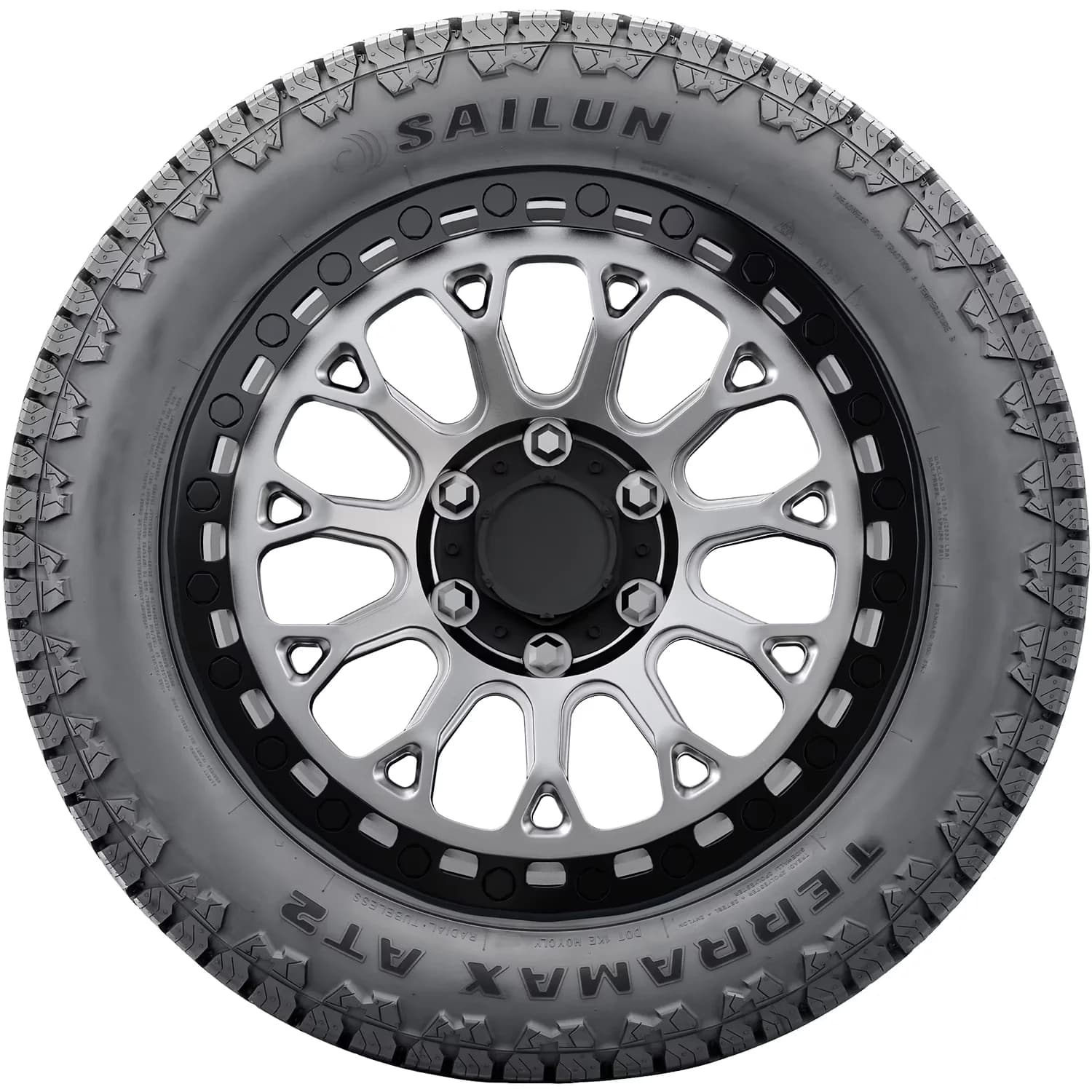 Stylish Truck Tire with Low Maintenance, Extra Strength, All-Weather - AT2 Model 8A2370