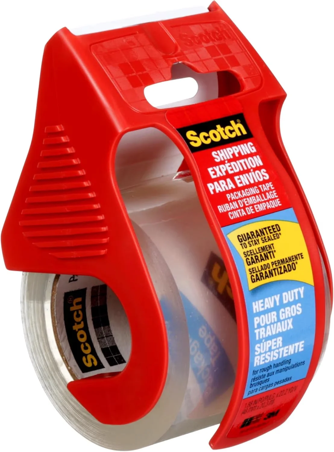 Moving Modern with 2 In X 800 In -1 Ea, Release coating makes unwind easy., Clear Size:142 - Acrylic White Model 9A403C