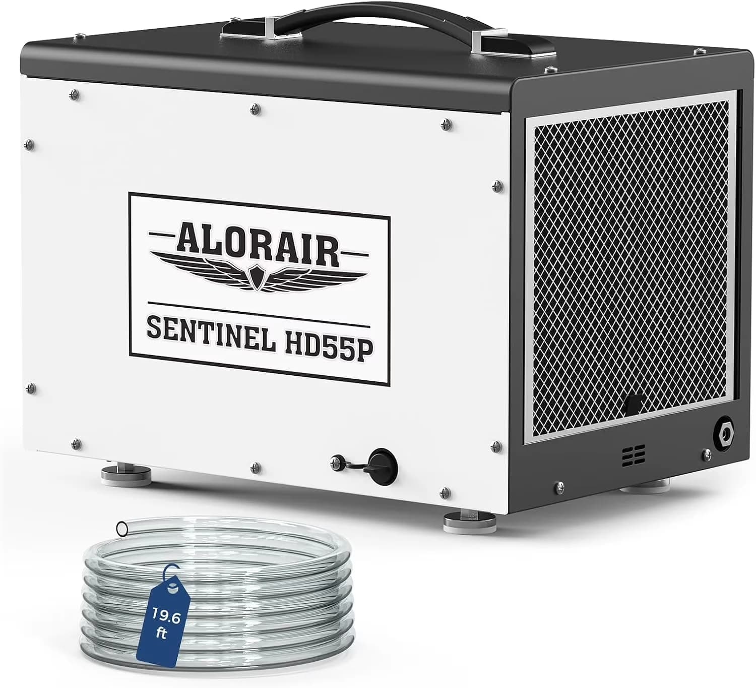 Durable Dehumidifier with Size/Coverage: Up to 1,500 Sq.Ft., Airflow: 153CFM, 260CMH - White for Auto, Commercial Model 6E31C9