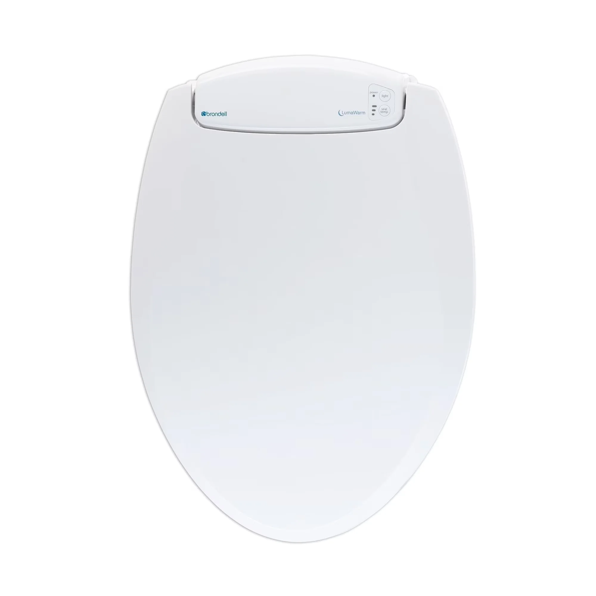 Toilet Seats And Lid Innovative with Heated Seat, Elongated - White Plastic Model EDFDB6