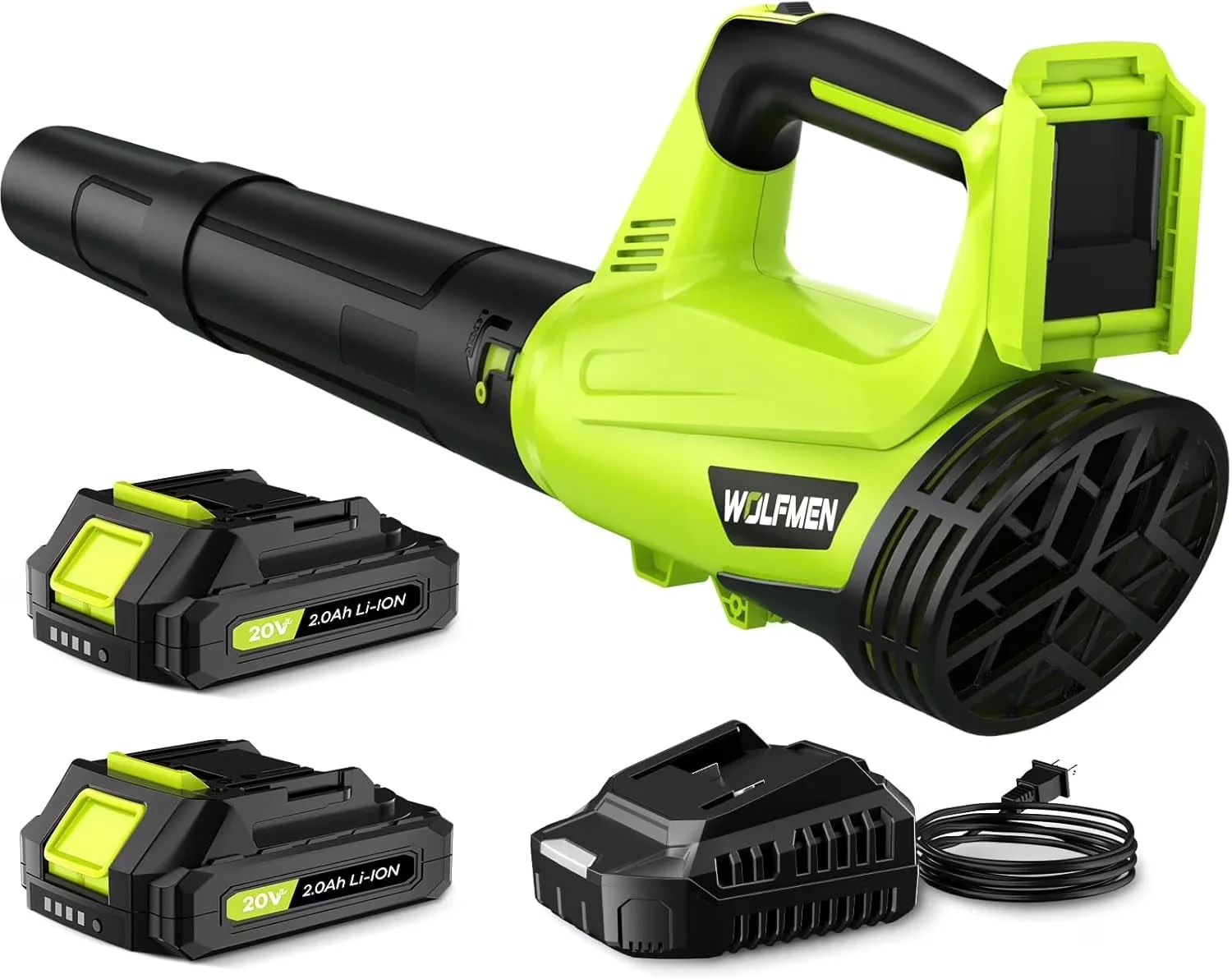 Quality Leaf Blower with Battery, 20V, Cordless for Patio - Standard Series Model 5AAA8D