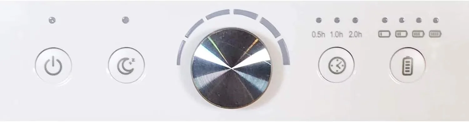 Fans In Cooling Efficient with Battery, Timer, Cord-Free - Plastic Multicolor Model BCC5CA