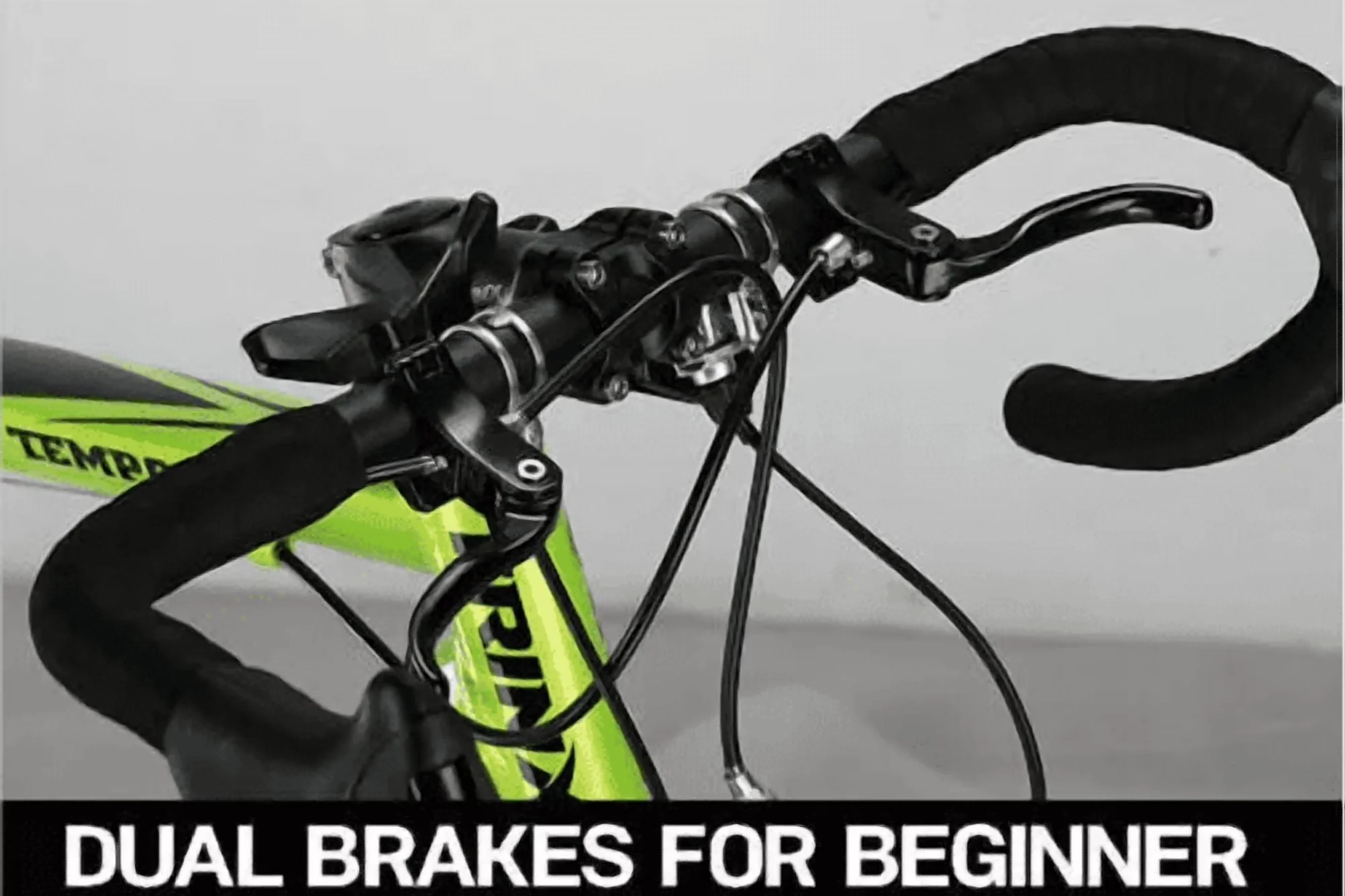 Professional Road Bike with 2 Color Option: Black/Green, Blue/White, 53cm (for Height 5'6-5'10) - Model D66B91