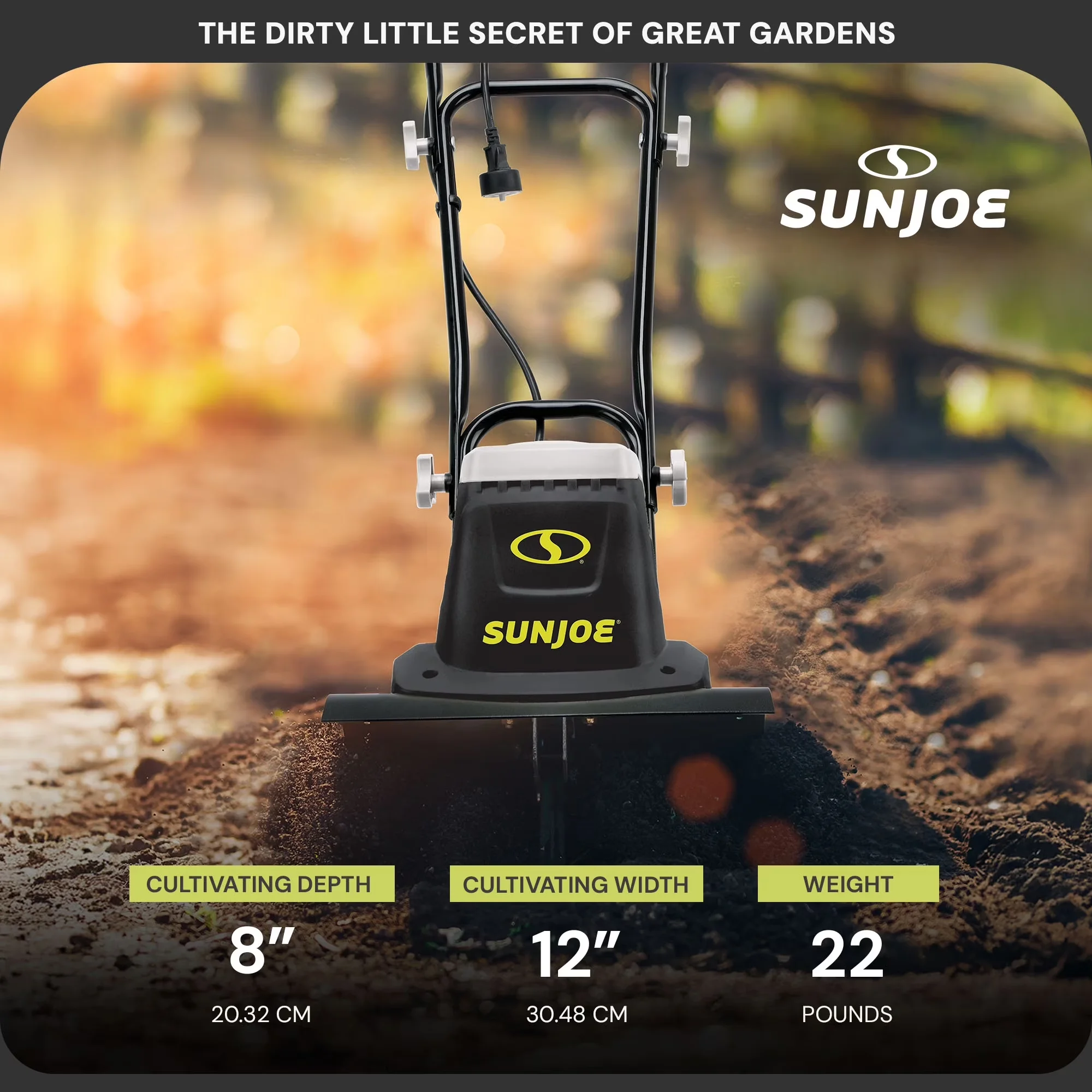 Trillers Cultivator Compact - 12 for Everyday Use Model 8B7DDE