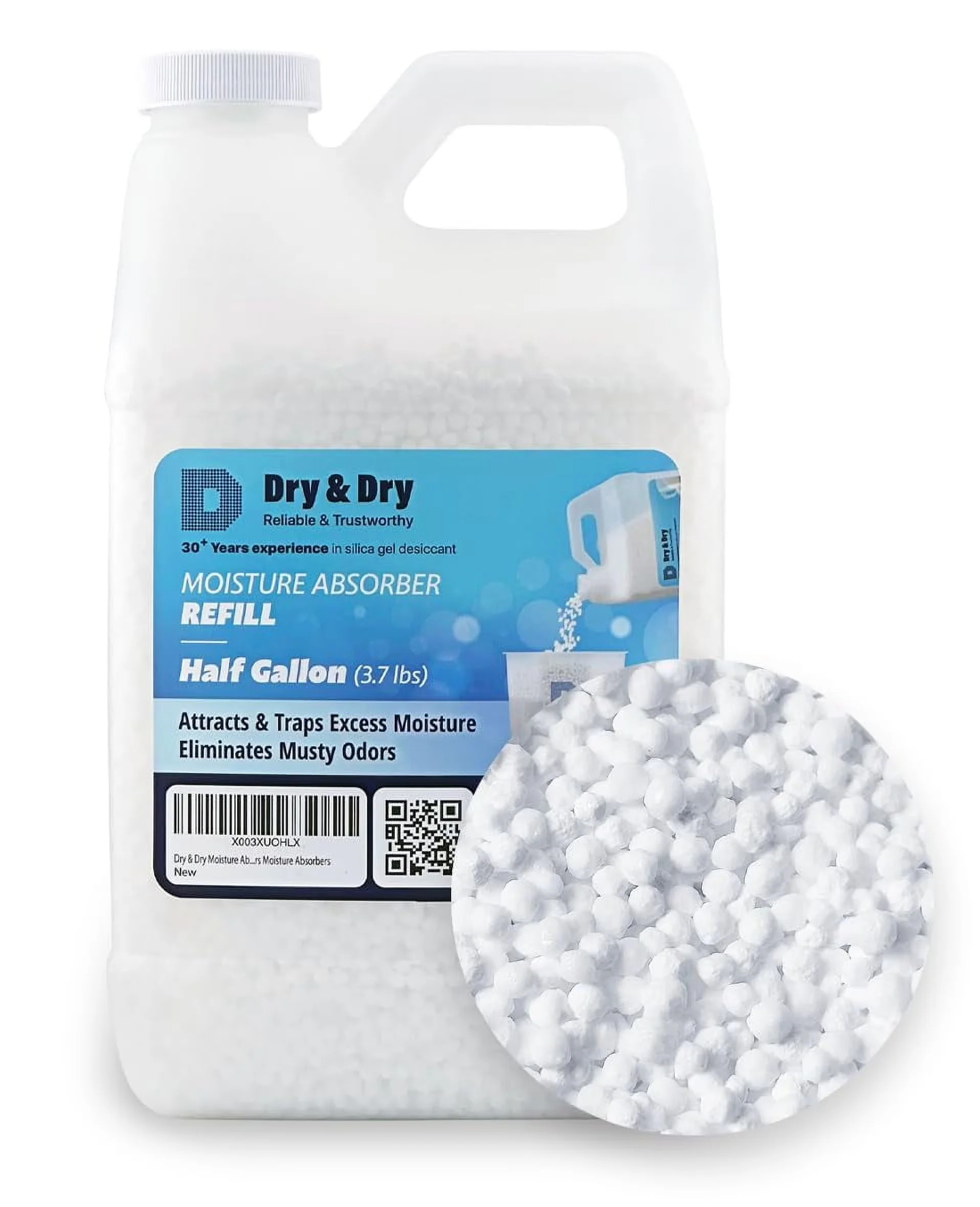 Essential Dehumidifier with Dehumidifiers - Calcium Chloride for Home, Bedroom Model 2E6454