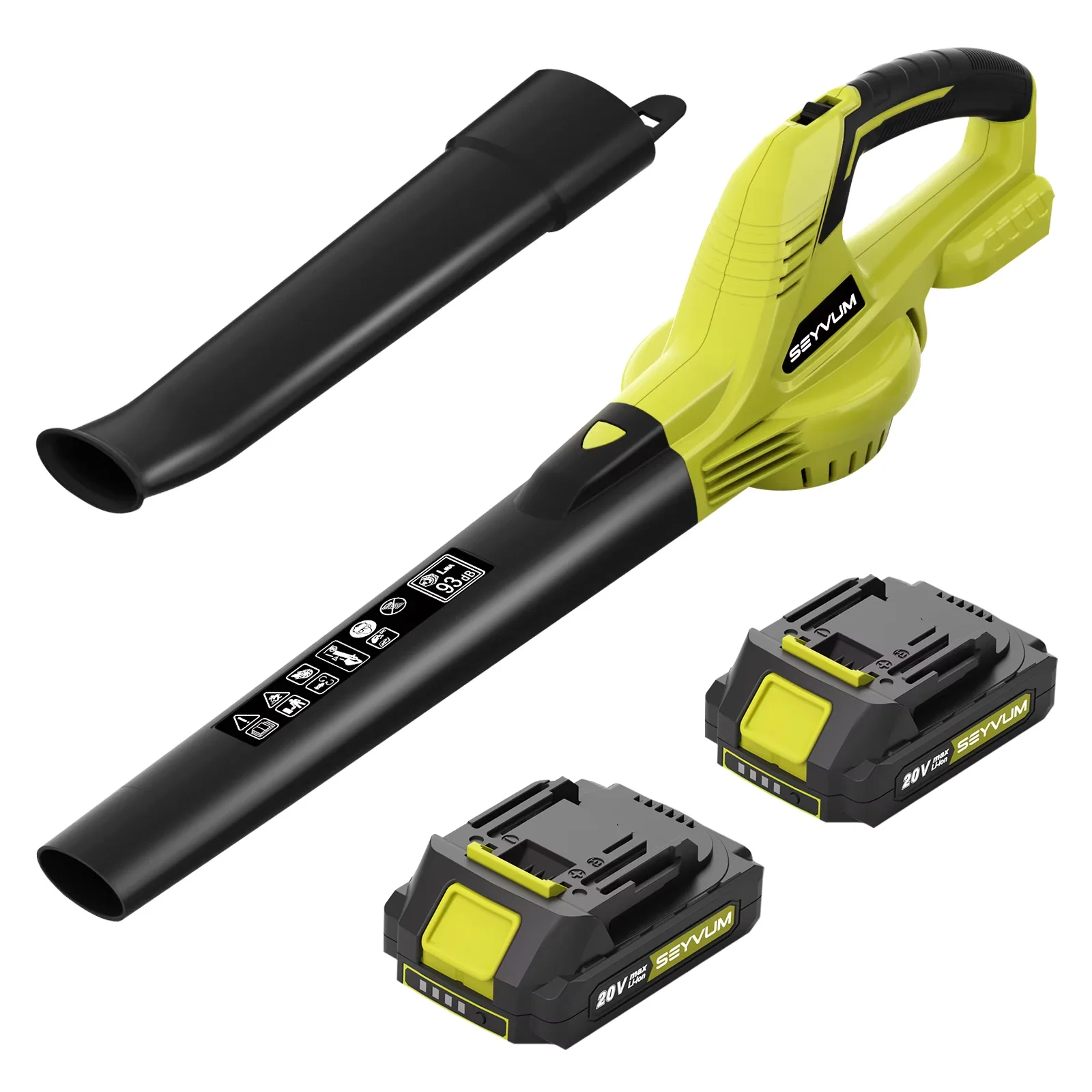 Essential Leaf Blower with Battery, 20V, Lightweight 20V Cordless for Everyday Use - Model 01927A