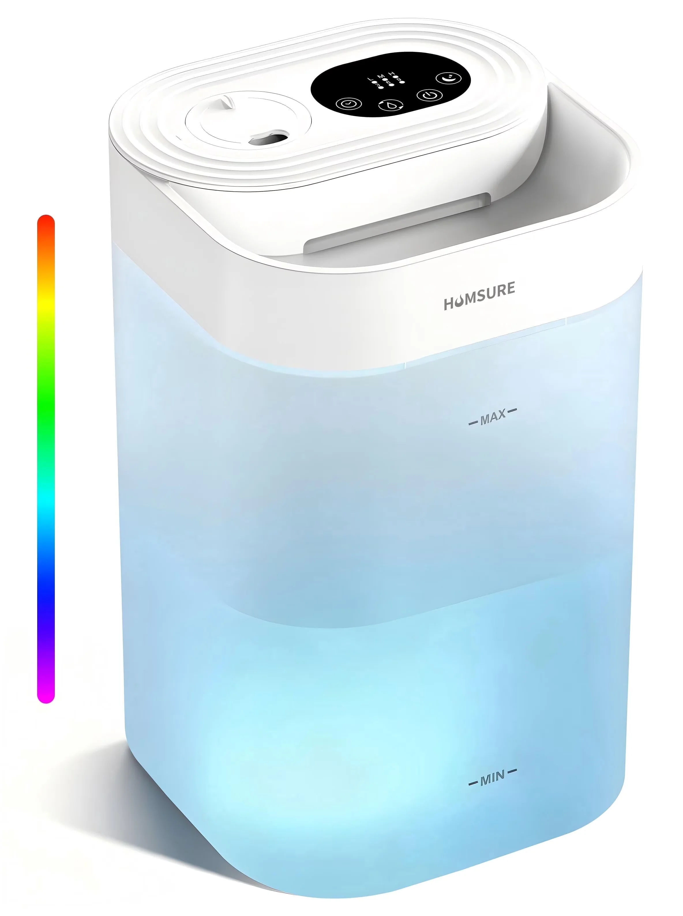 Humidifier Essential with Oil Diffuser, 4.5L Cool Mist Floating - White Model BEF8D6