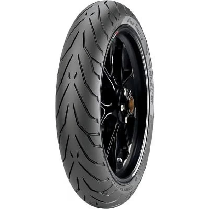 Reliable Motorcycle Tire with 59W, W rated for speeds of 168+ mph. - 70ZR-18 Model 5D2617
