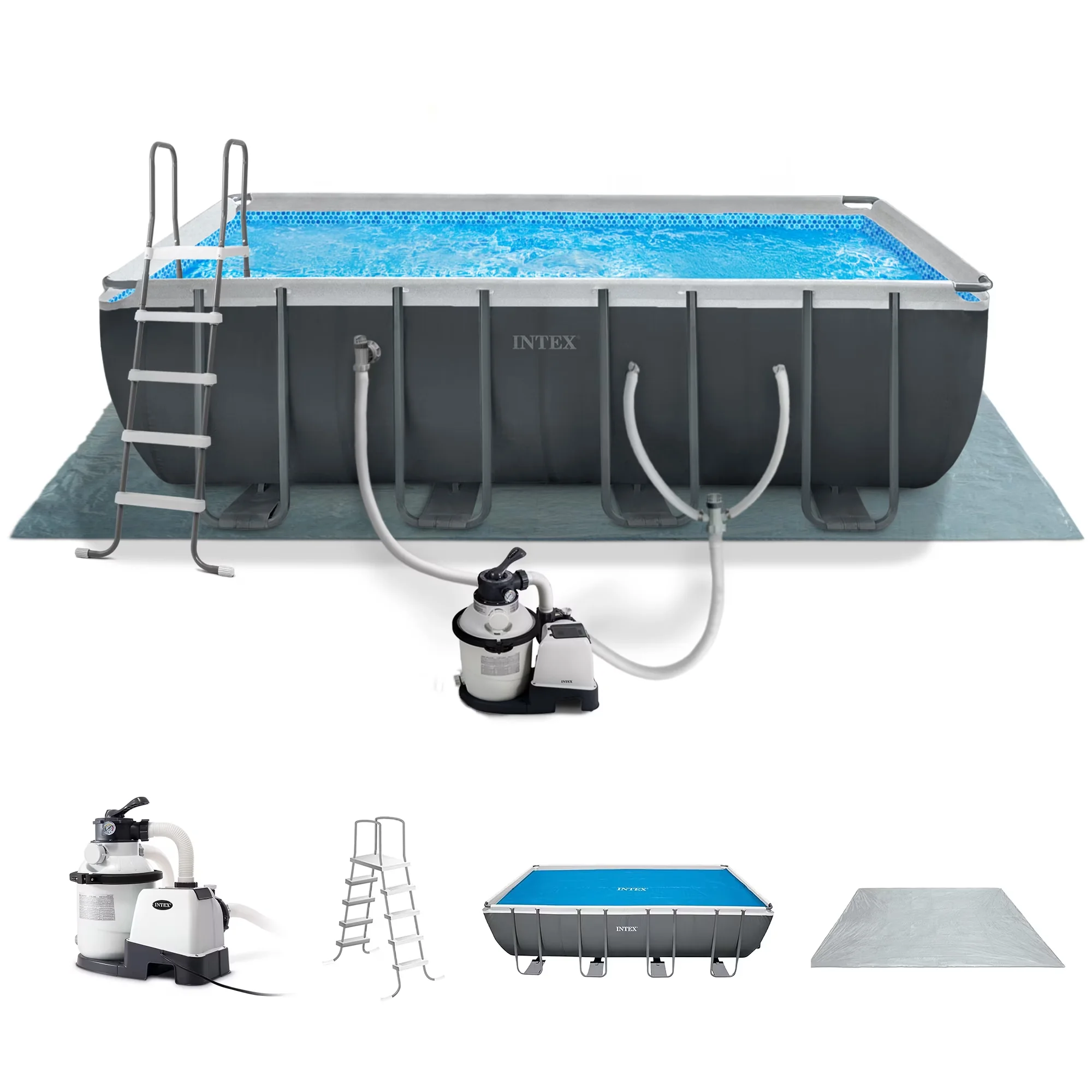 Reliable Above Ground Pool with Puncture Resistant - 18ft - Traditional Style Model ABFC94