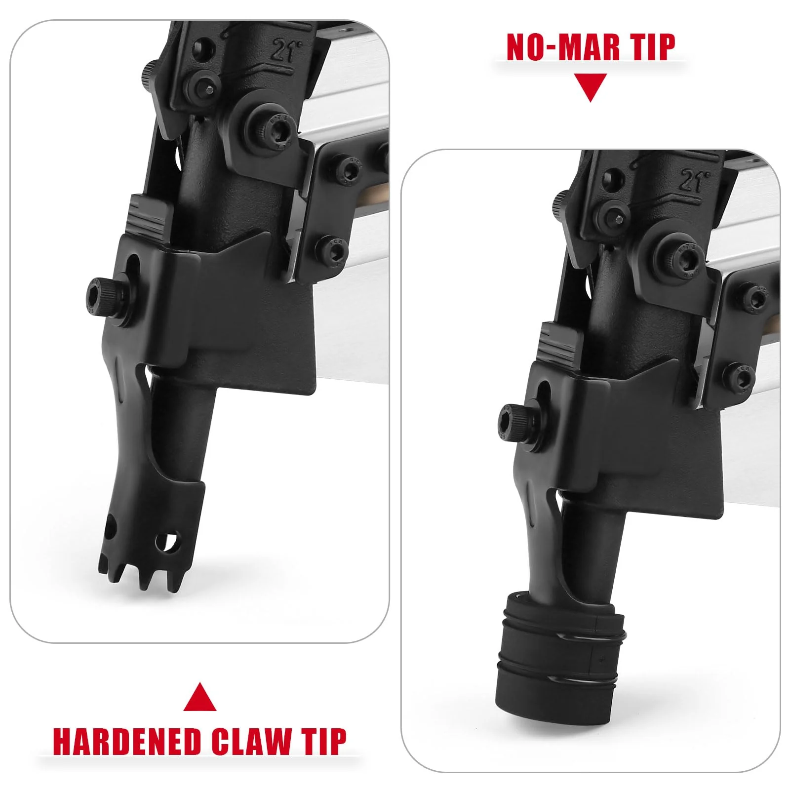Quality Air Tools Compressor with Adjustable, Ergonomic Design, 3-in-1 Framing Nailer - Model 4031B0