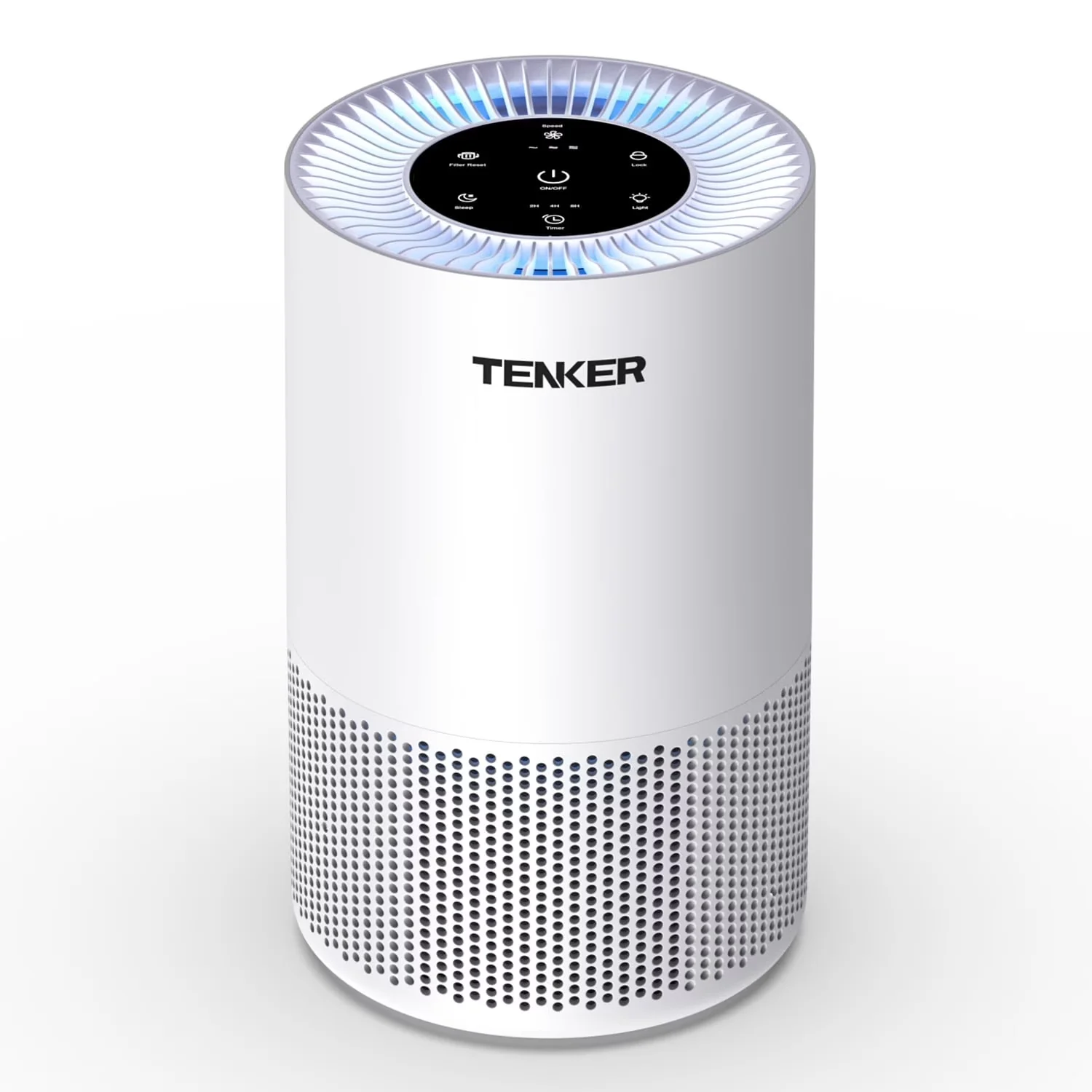Classic Air Purifier with Variable Speed, 2200 sq ft - White for Home, Bedroom Model 8758A4