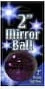 Innovative Novelty Light with Two Inch Mirror Disco Ball Purple - Purple Model 35EEBC