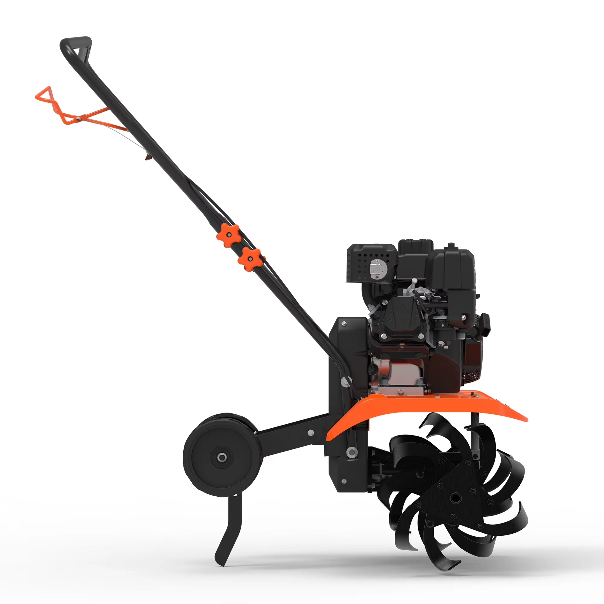 Trillers Cultivator Stylish with Garden Tiller, Self-Sharpening 208cc 4-Cycle OHV Engine, Adjustable Tilling Width - Model A4856E