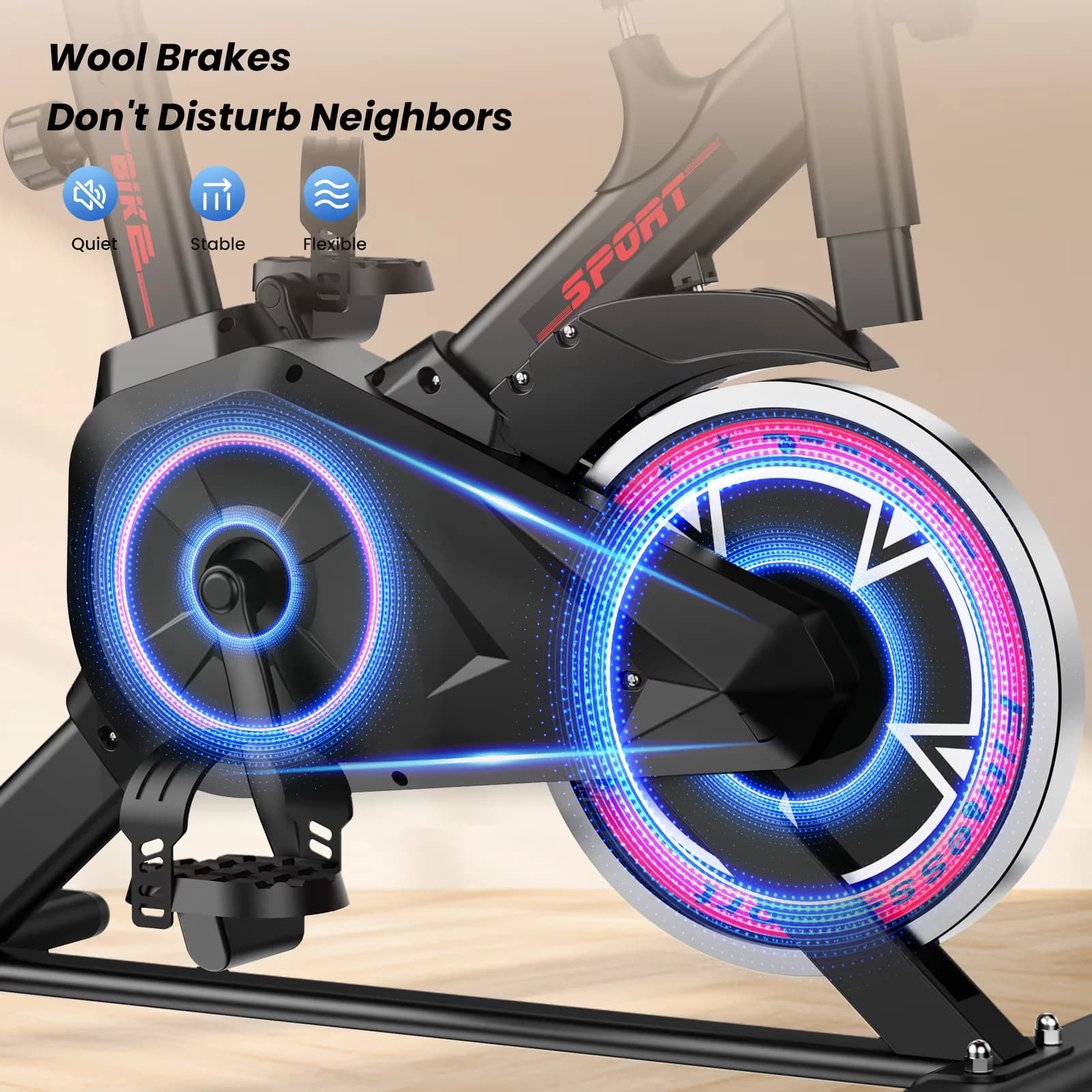 Sleek Home Gym with Adjustable, Compact - Metal, Plastic Black for Home Model CD34F4