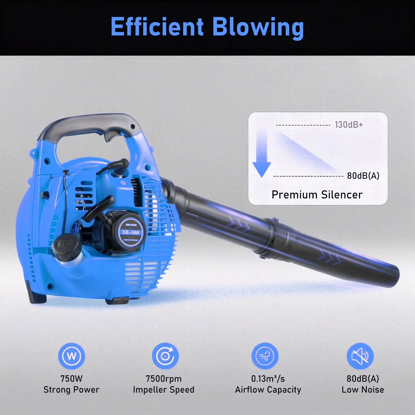 Classic Leaf Blower with Gas - 4CC - Satisfaction Guaranteed Model 3DBD10