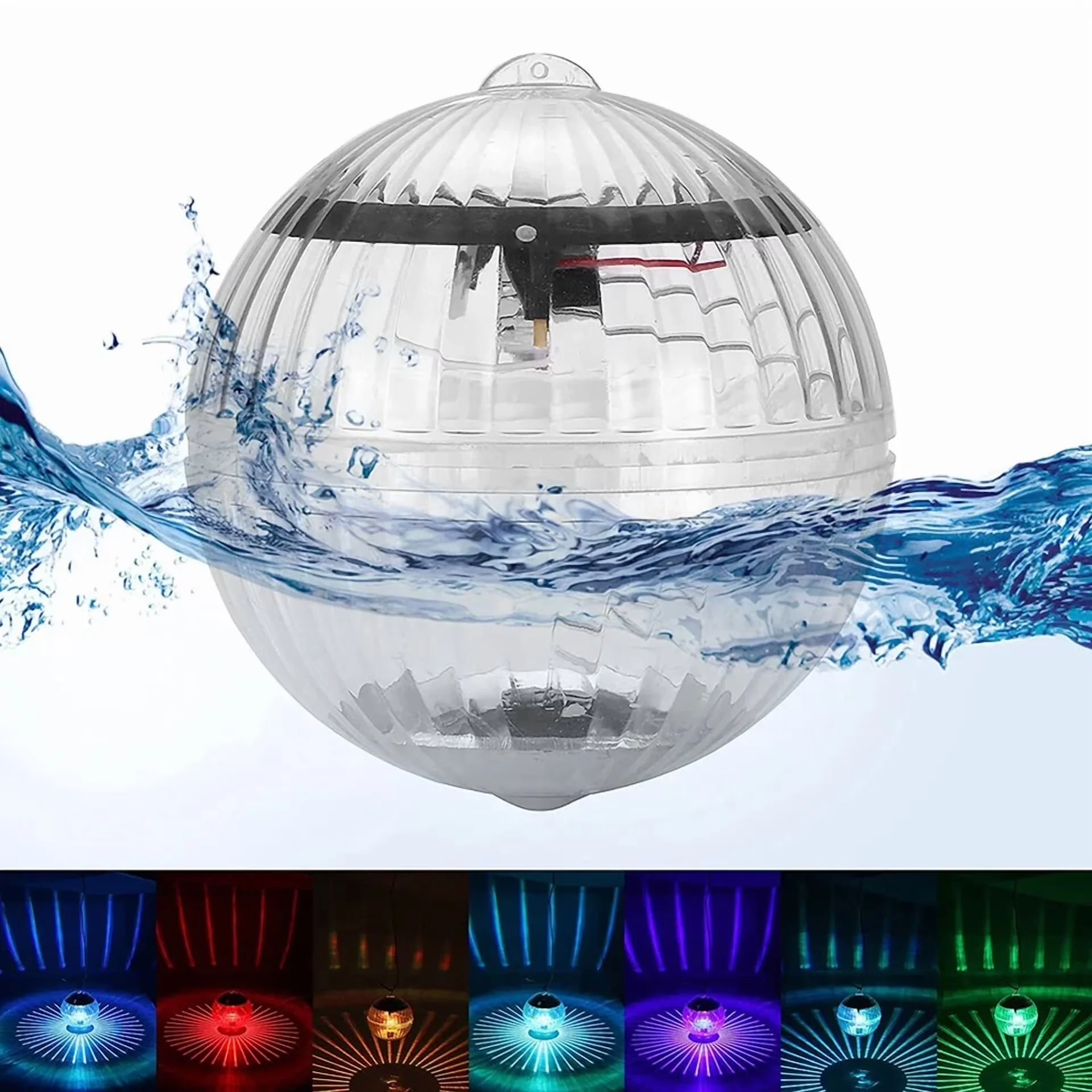 Versatile Ceiling Lights Fixture with LED, Solar - Multicolor Outdoor - Contemporary Style Model 0267C4