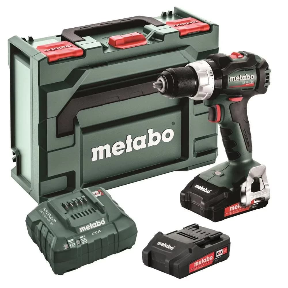 Stylish Drills Driver with Battery, 18V - Green 1/2 in - Professional Series Model F4C164