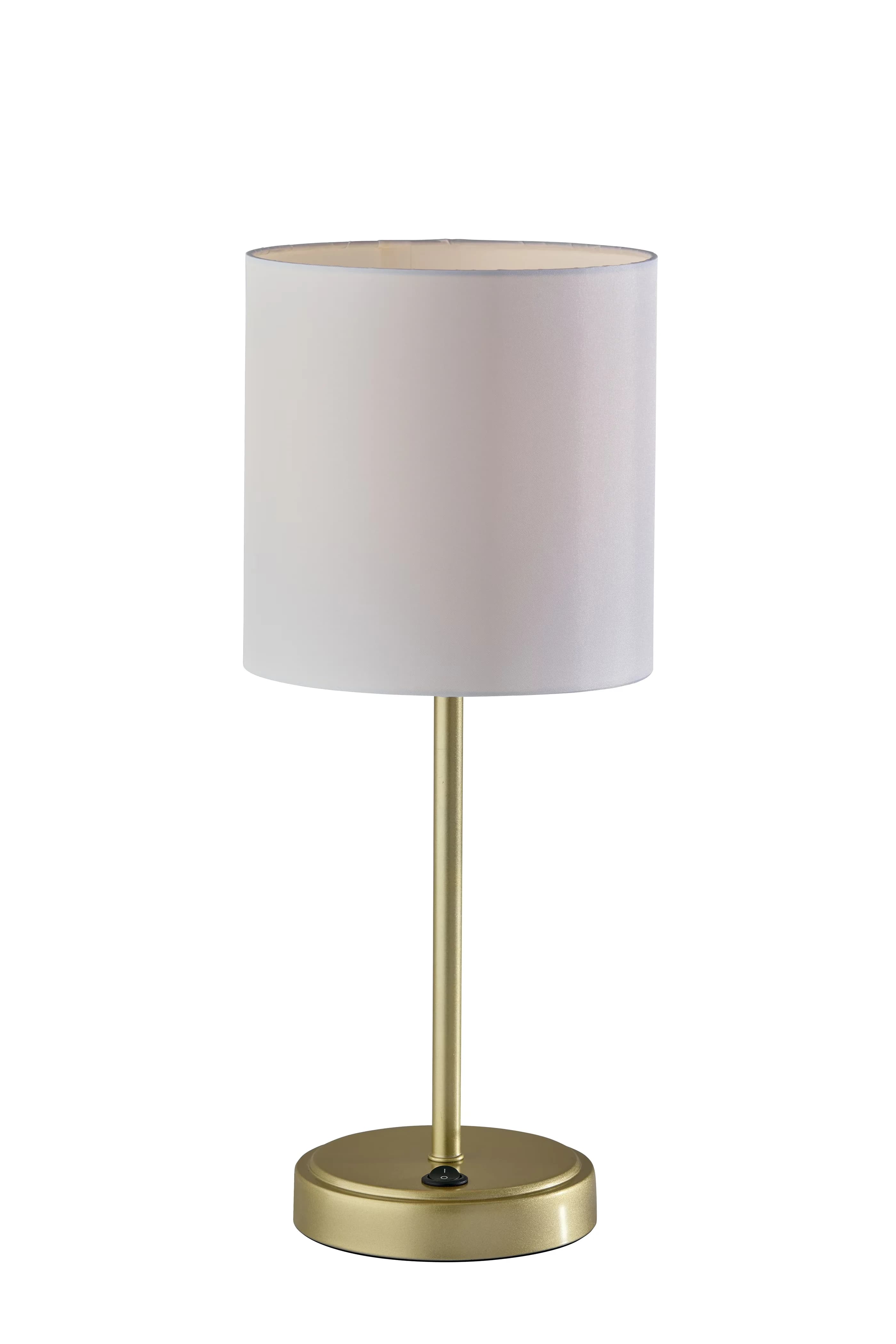 Quality Table Lamp with LED, Standard Lamps, Gold Metal Stick - Gold Steel Model 0D772D