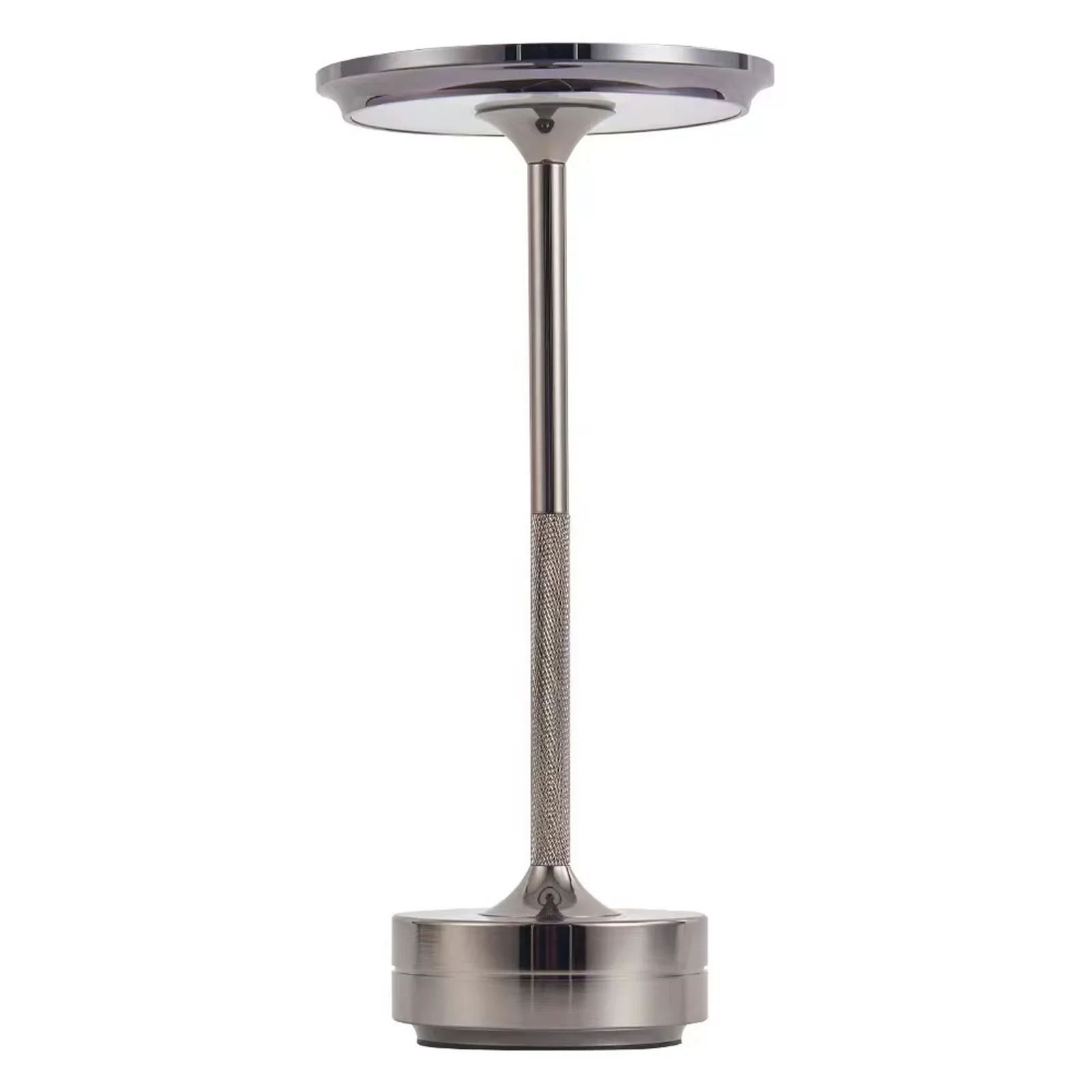 Desk Lamp Compact with LED, Dimmable - Gray Charging - Space-Saving Design Model B785D6