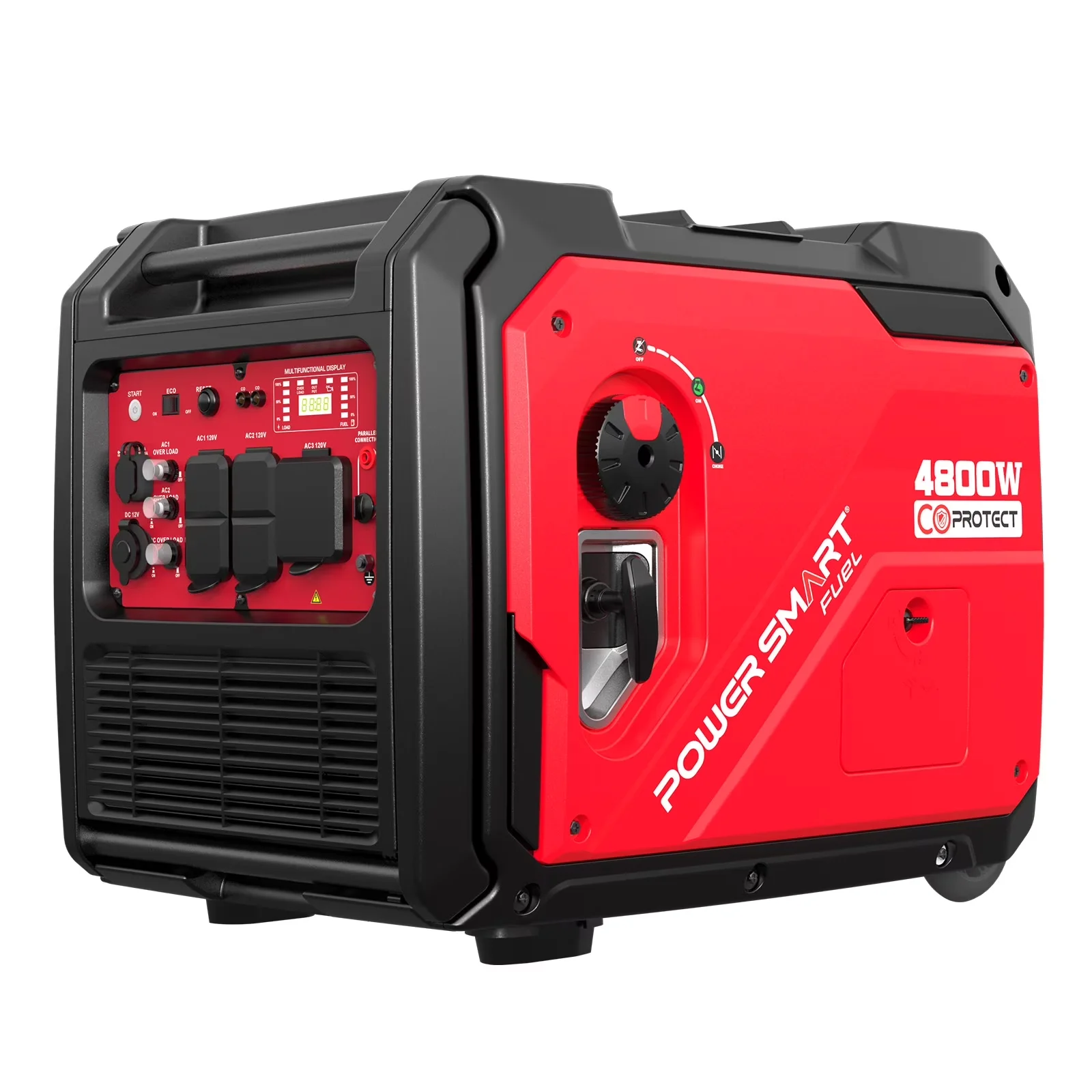 Generator Classic with 4800W, Automatic Voltage Regulation, 4800W/3800W Portable Inverter - Model 4CECFF