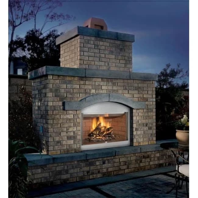 Outdoor Heating Reliable with Adjustable Flame, Rustic/Lodge - Steel White Model AD0B1C