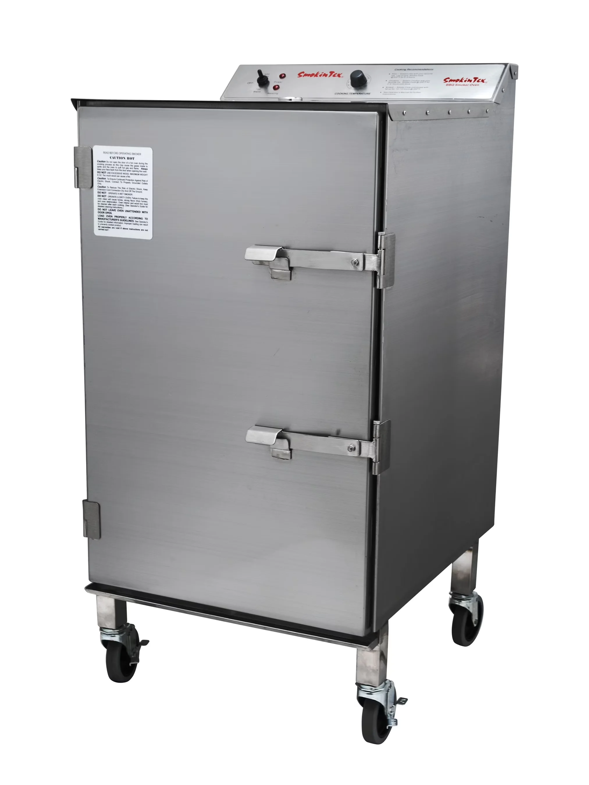 Smoker Modern with Large Capacity Stainless Steel - Stainless Steel Stainless Steel Model 6DA920