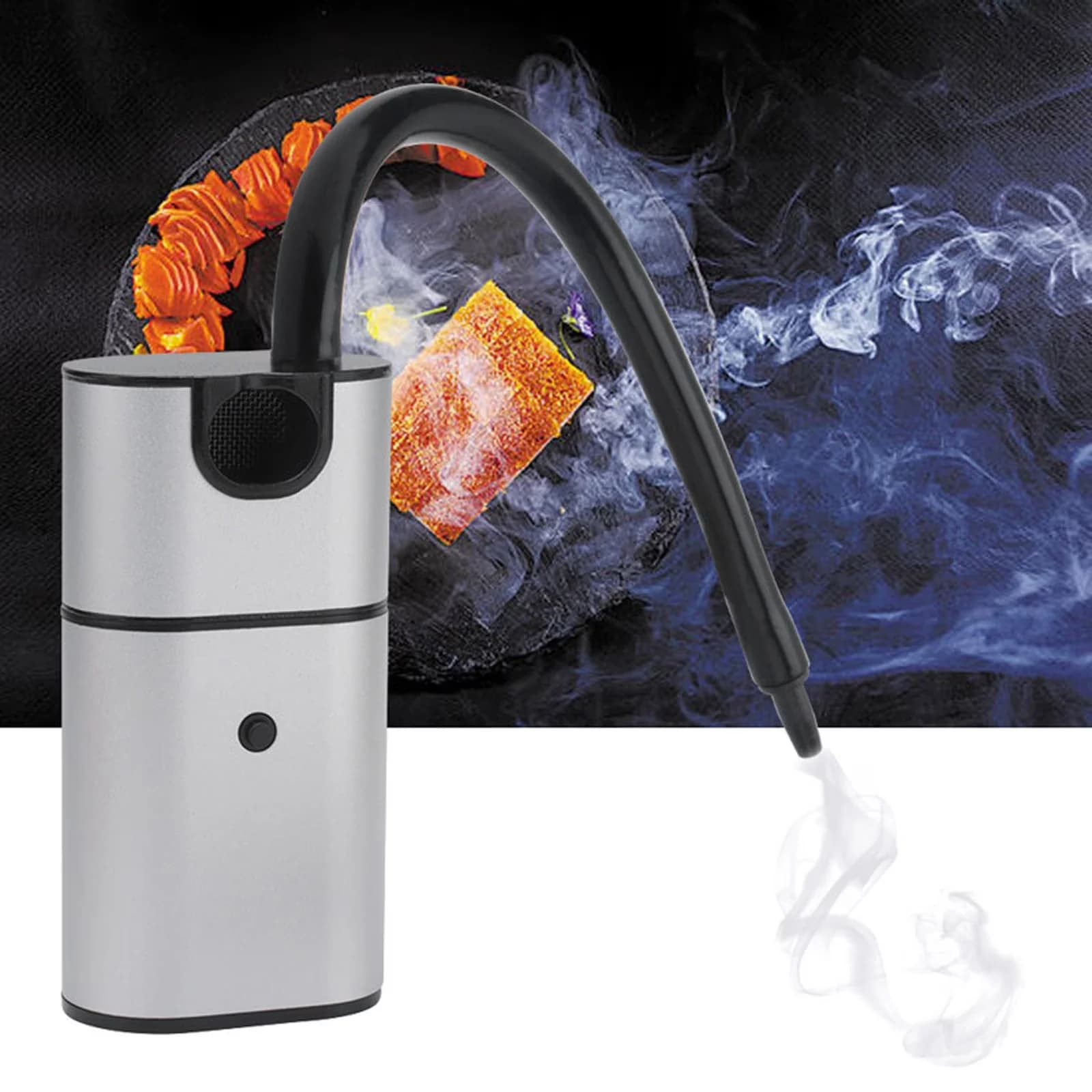 Smoker Classic with Cold Smoker, Cold BBQ Kit - Silver Wood - Reliable Performance Model 9D2607