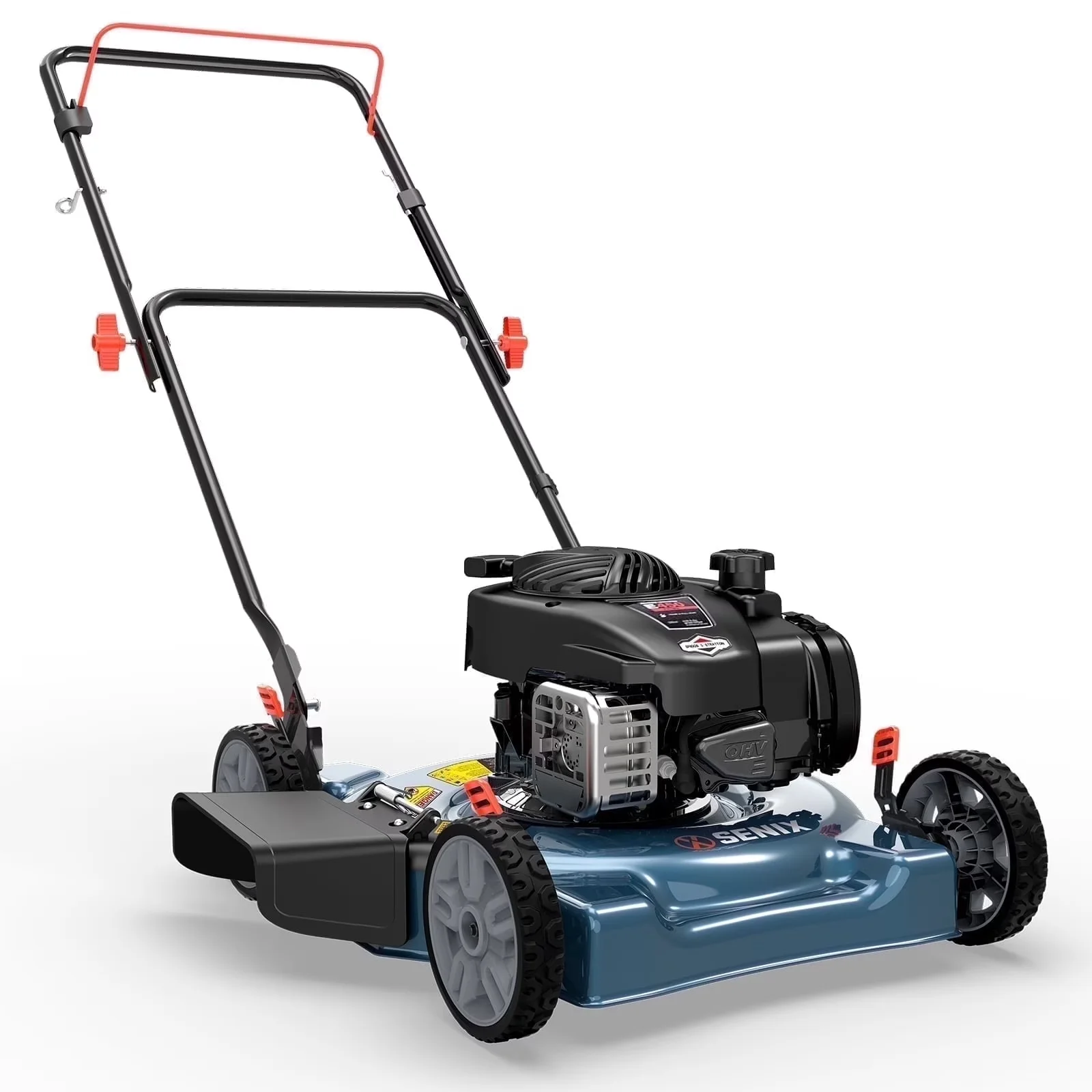 Push Mower Quality with Adjustable Cutting Height, 5-Position Height Adjustment - Model C6F211