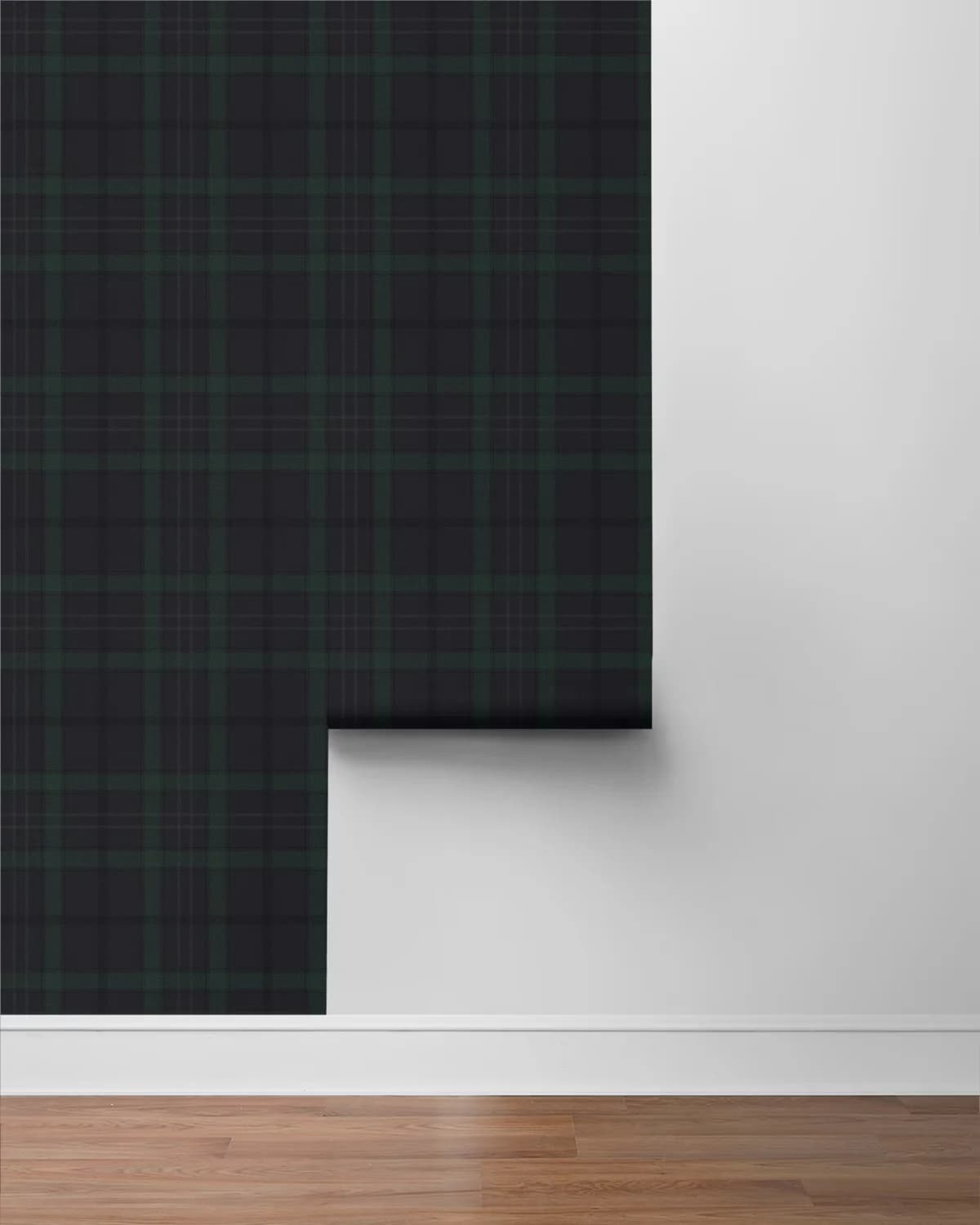 Durable Wallpaper with Removable - Dark Blue & Evergreen Vinyl - Quality Construction Model 9336E3