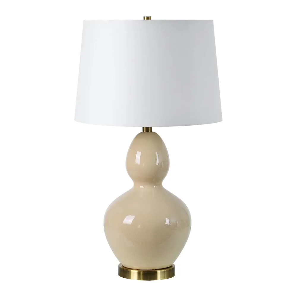 Reliable Lamp Set with Modern, Traditional, Jesula 26.75" Length Table Lamp- of two - Multicolor Ceramic, Iron Model F881A3