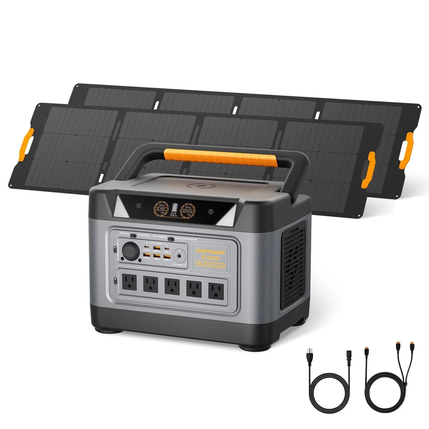 Generator Compact with 420W, Short Circuit Protection, UPS - Gray for Home, Outdoor Model B0A2E8