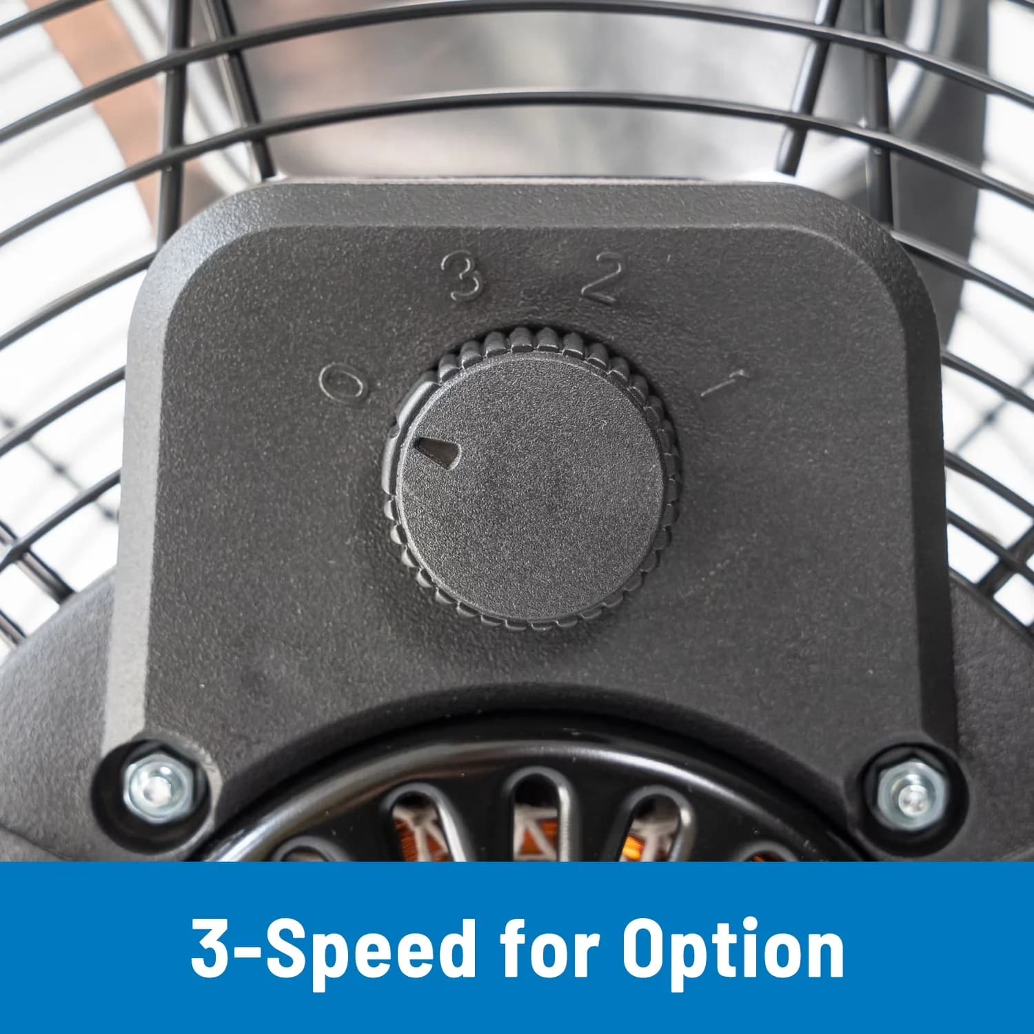 Fans In Cooling Reliable with Tilt Mechanism, Durable metal construction, Wall mountable - Metal Model EC3BFC
