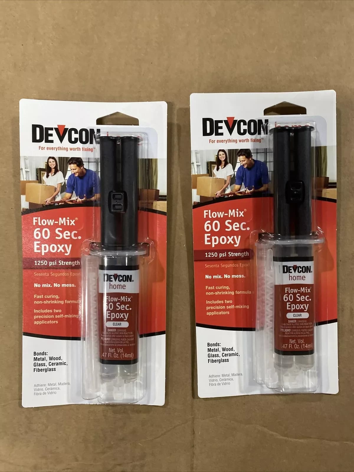 Classic Adhesives Glues In Paint Supplies Tool with Durable - Devcon - Sleek Profile Model B6869B