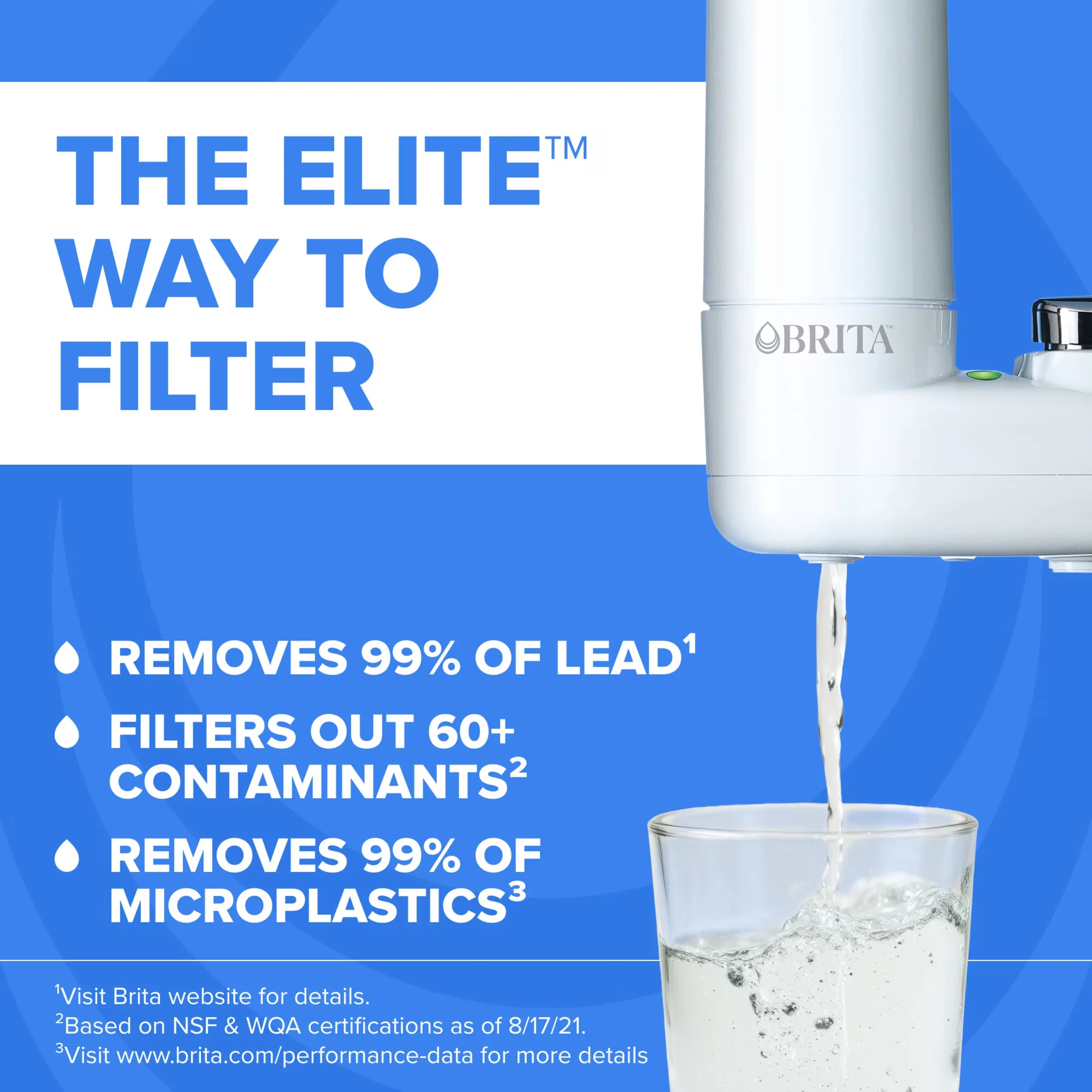 Efficient Water Filtration with Alarm, Compatible, Elite White Replacement Filter - Model 2C7527
