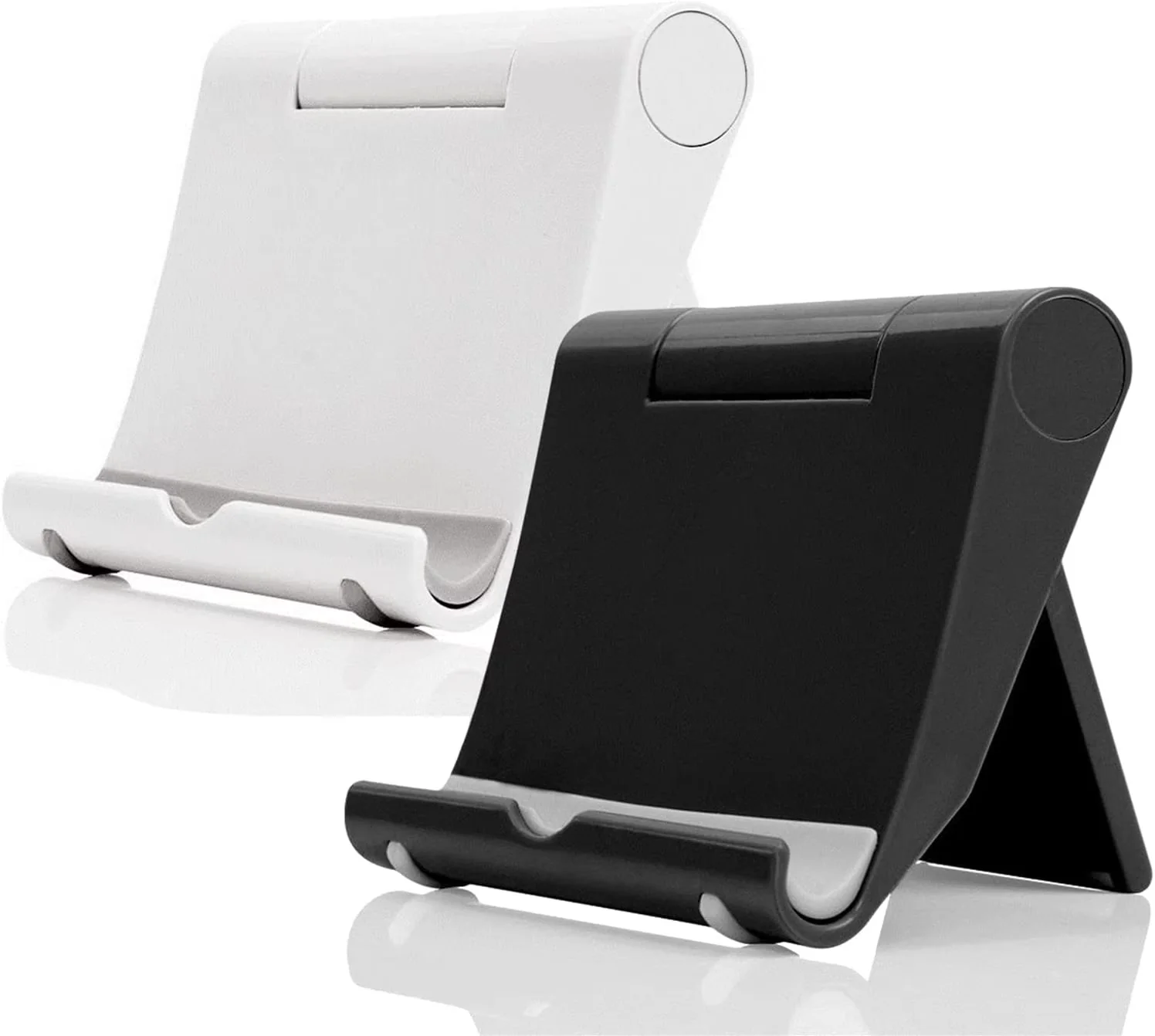 Versatile Home Gym with Adjustable Height, Cell Phone Stand - White Plastic Model 9A17BD