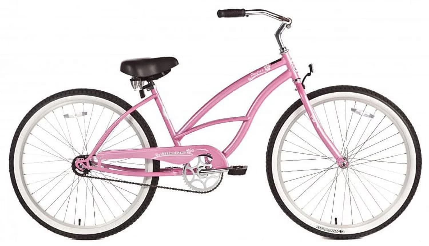 Cruiser Bike Innovative with Color: Pink, Fork: Hi-Ten Steel, 26 in. Pantera Womens Beach Bicycle Pink - Pink Model AEF710